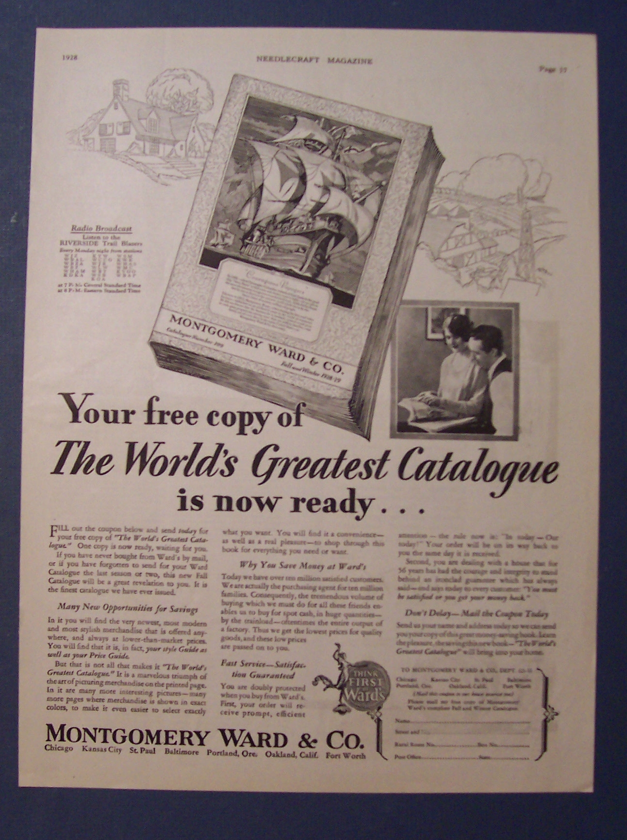 1928  Montgomery Ward  &  Co.  Catalogue