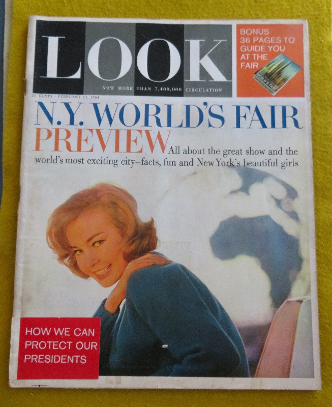Look Magazine February 11, 1964 New York World's Fair Preview