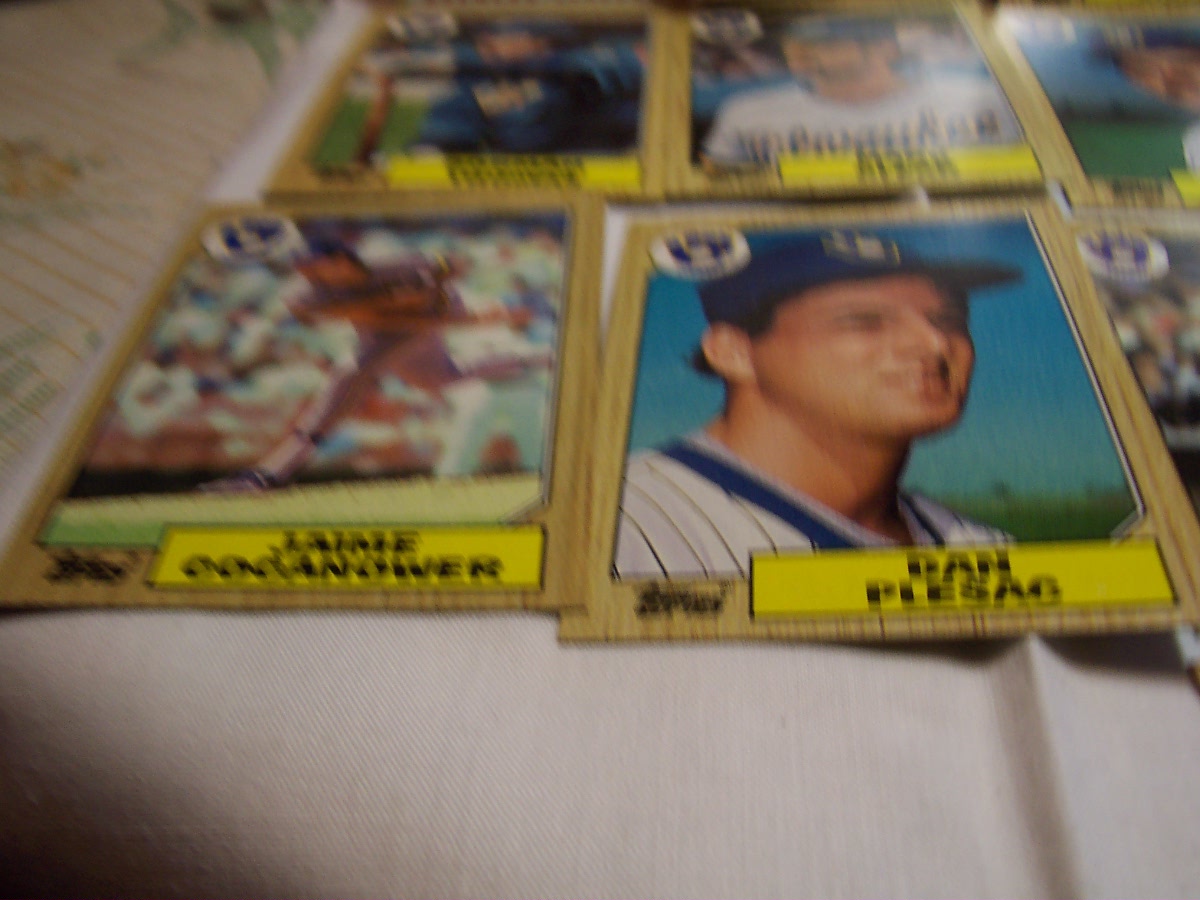 Brewers Baseball Cards Set of 30 1987