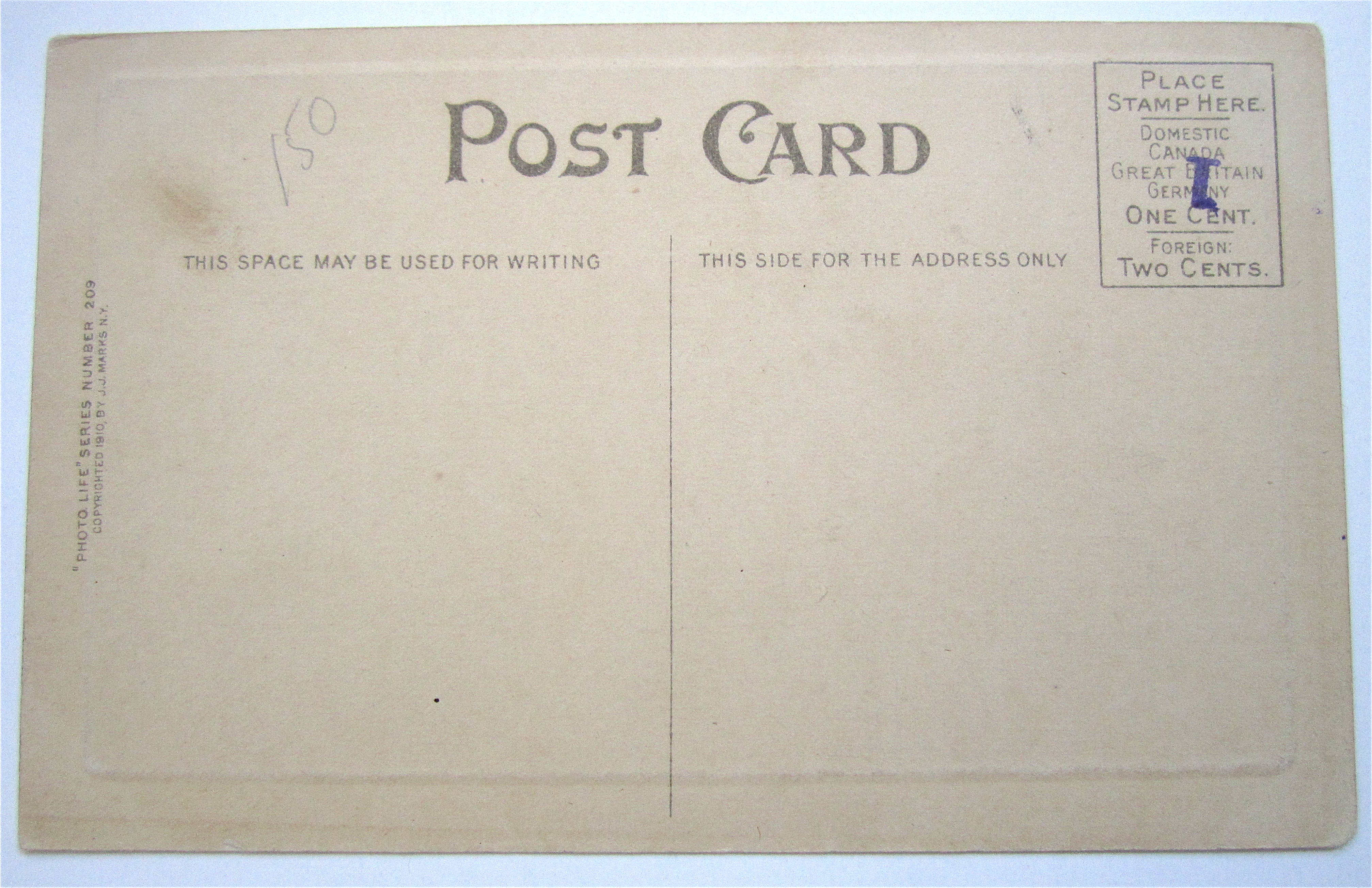 Woman Laying In Water Postcard