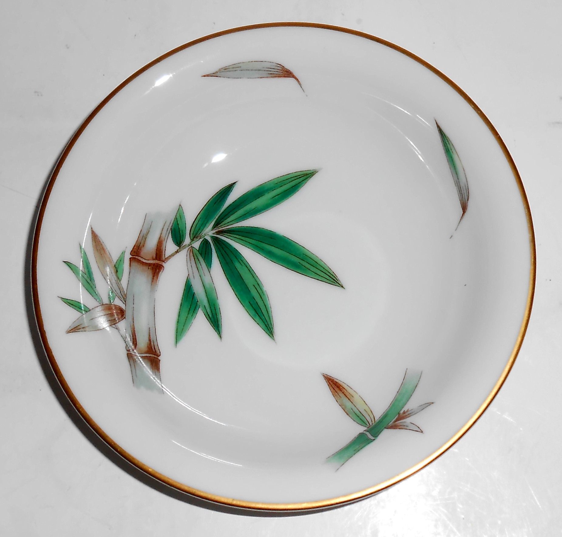 Noritake China Porcelain Canton Bamboo Fruit Bowl! MINT