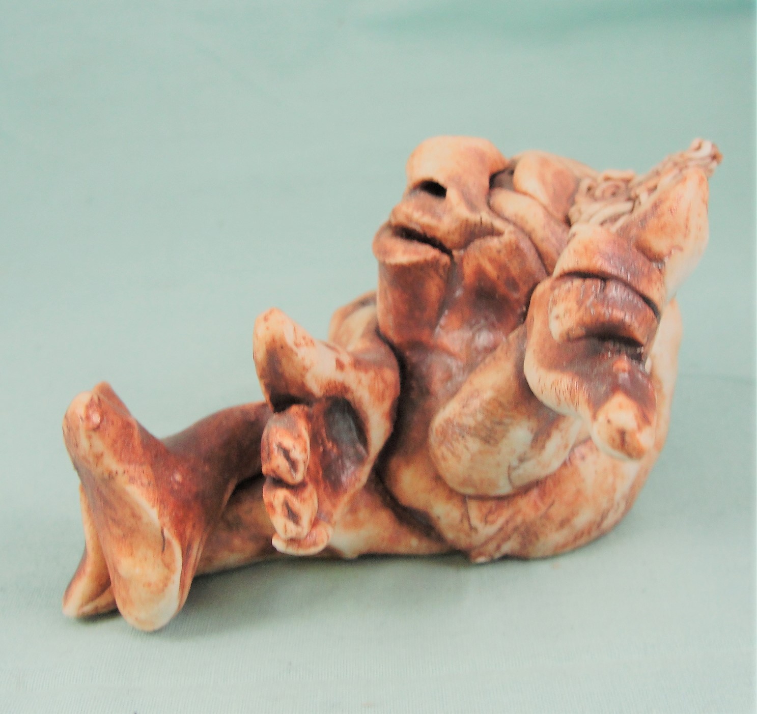 Menehune Steven Smeltzer Sculpture Old Guy Figurine