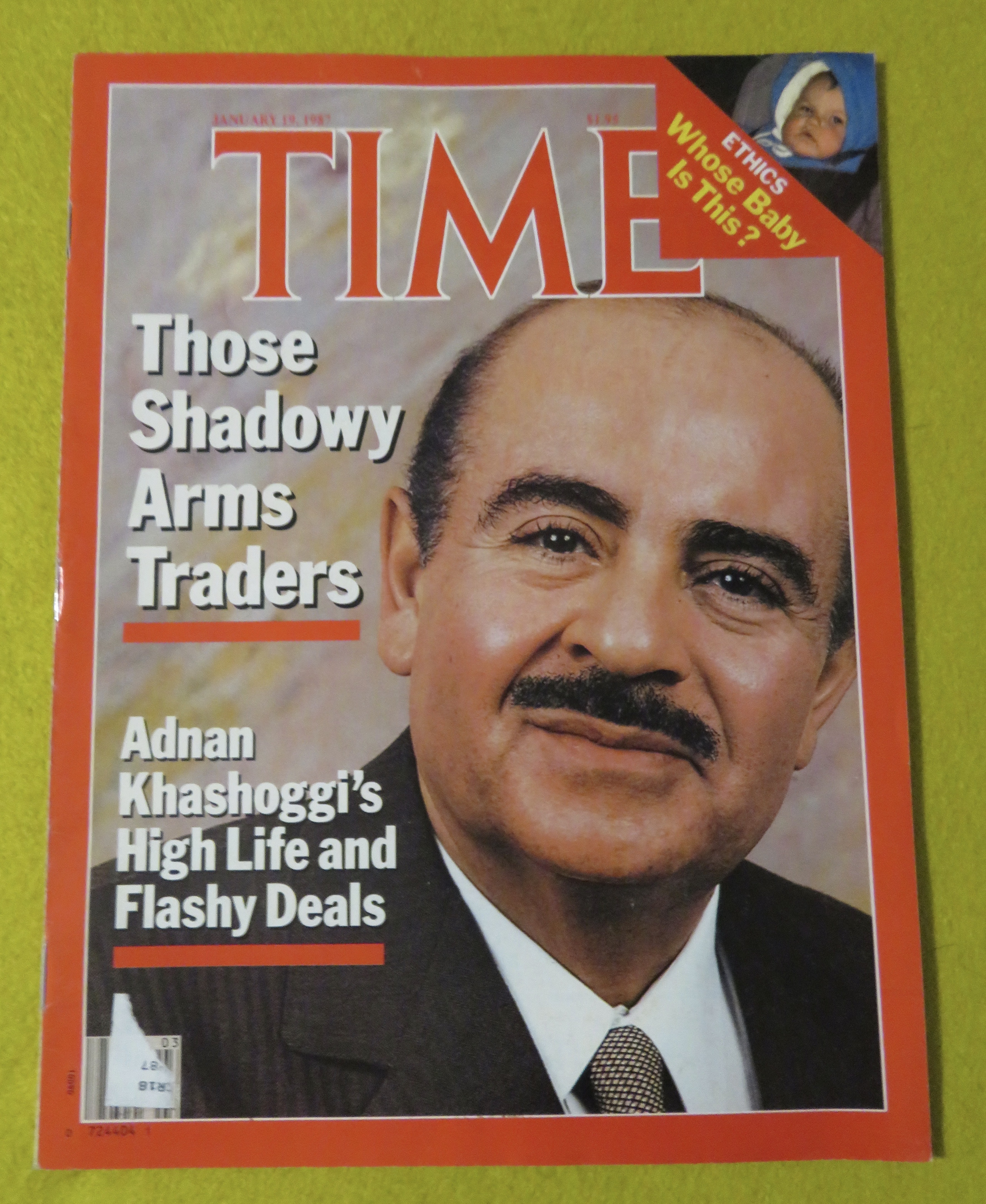 Time Magazine - January 19, 1987 - Adnan Khashoggi