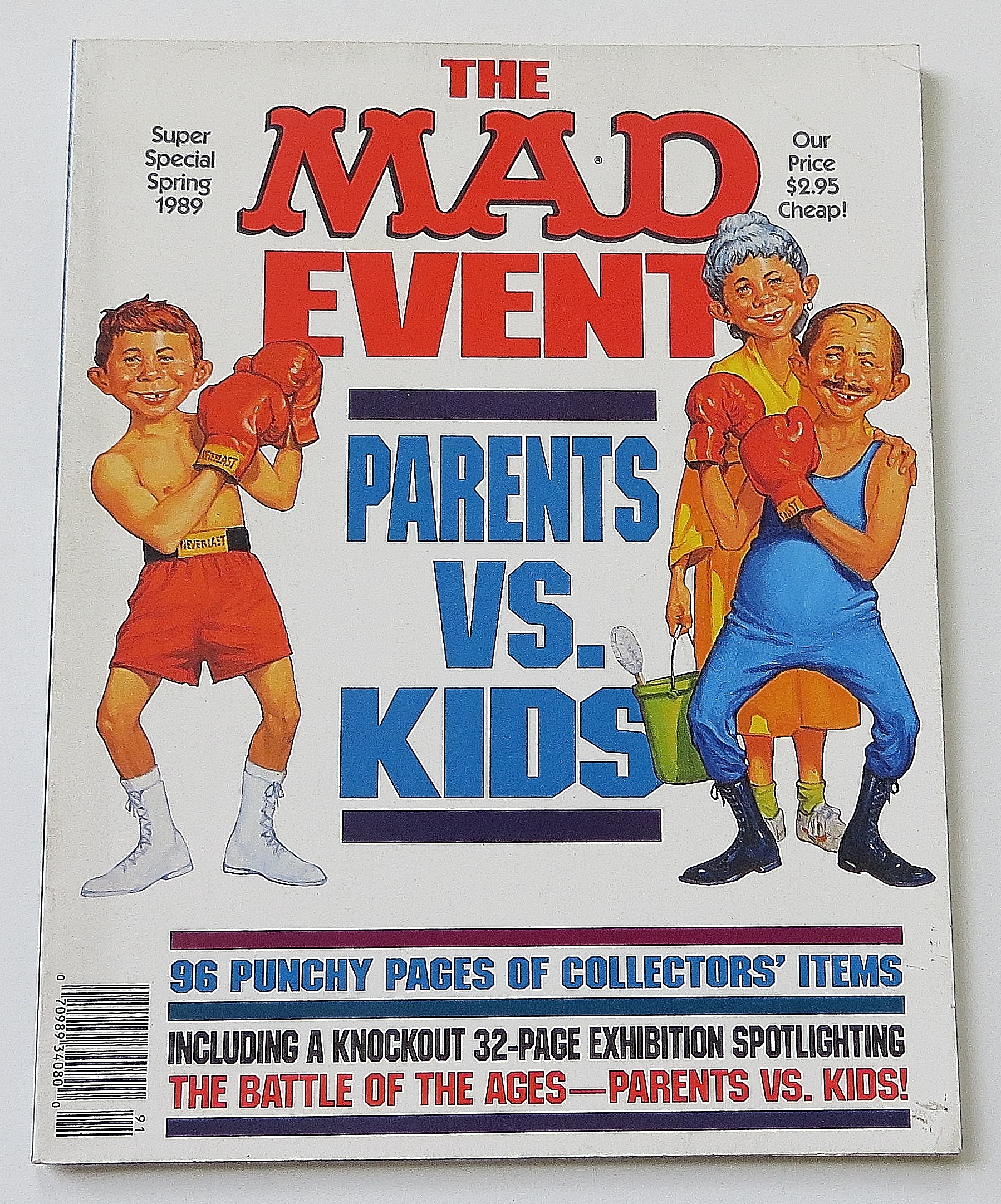 Mad Magazine Spring 1989 Parents Vs. Kids
