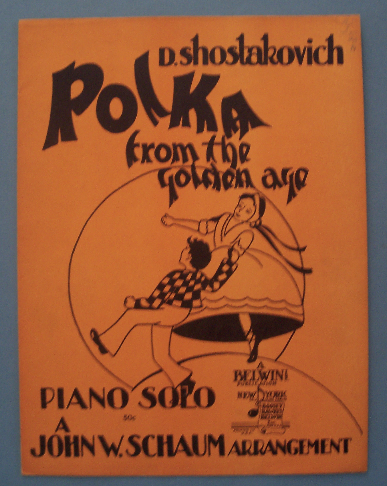 Sheet Music For 1944 Polka From The Golden Age