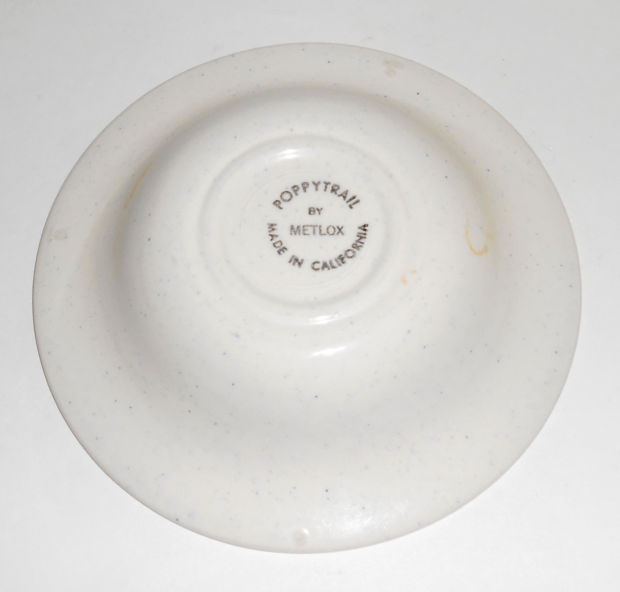 Metlox Pottery Poppy Trail Provincial Blue Fruit Bowl!
