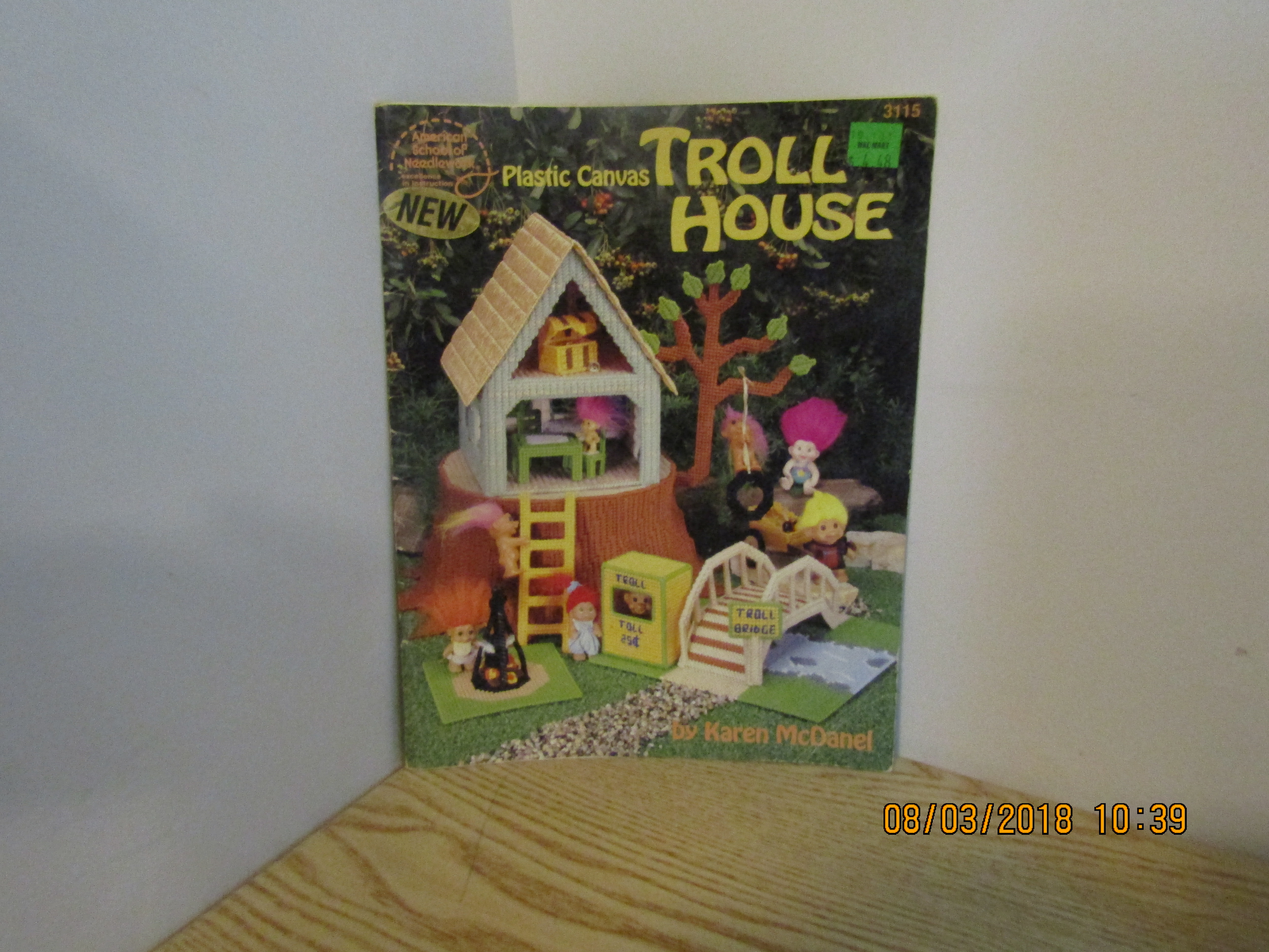 ASN Plastic Canvas Troll House  # 3115