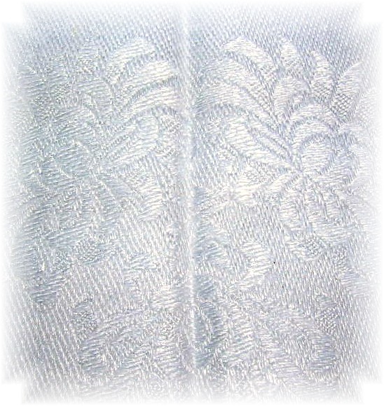 Fine Linen Damask Chrysanthemum Napkins