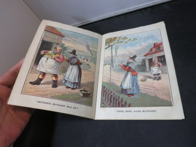The Old Woman and her Pig Linen Book circa 1903 McLoughlin Bros