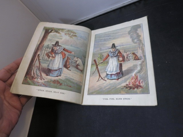 The Old Woman and her Pig Linen Book circa 1903 McLoughlin Bros