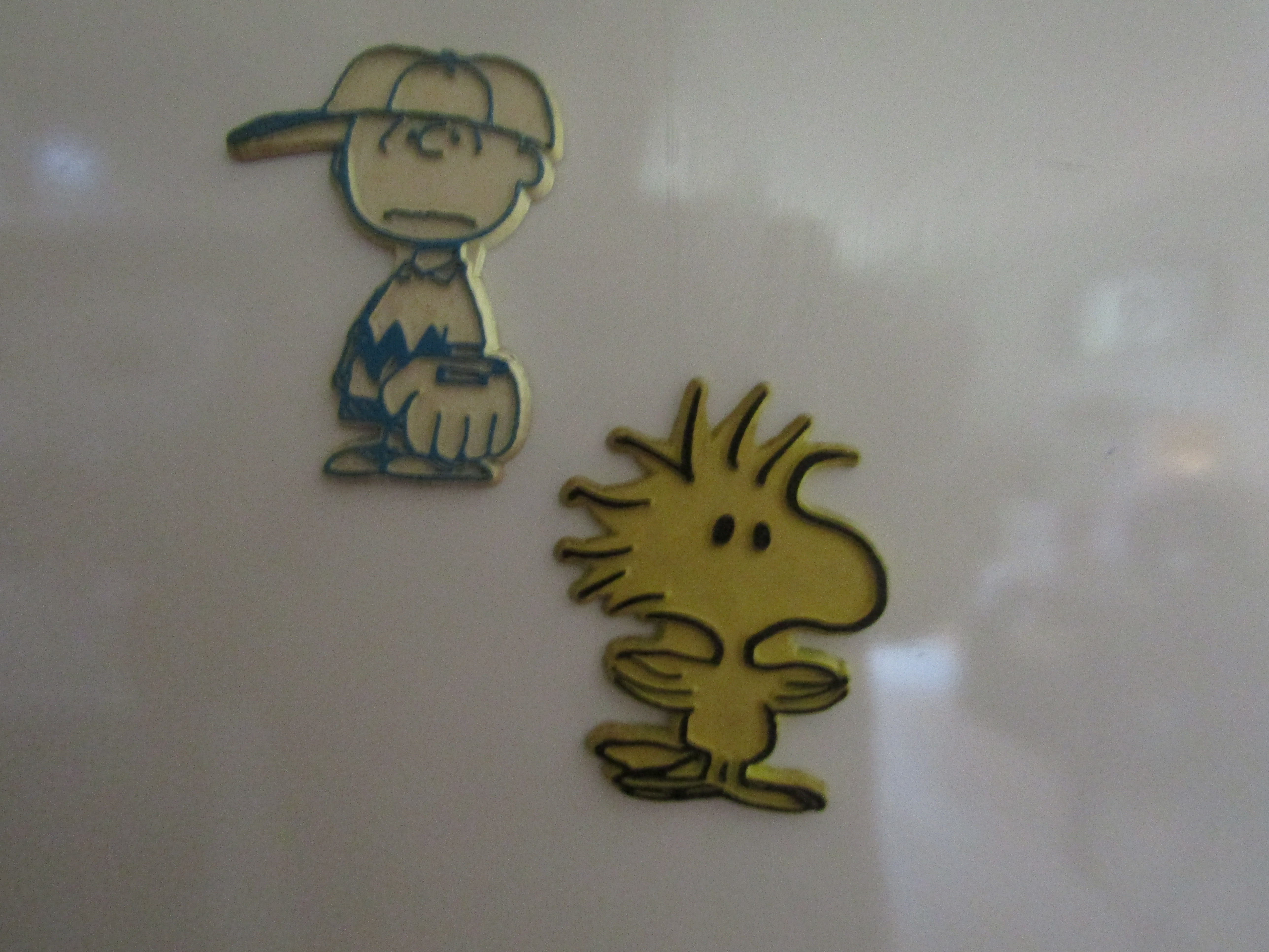 Collectible Peanuts Charlie Brown & Woodstock Magnets