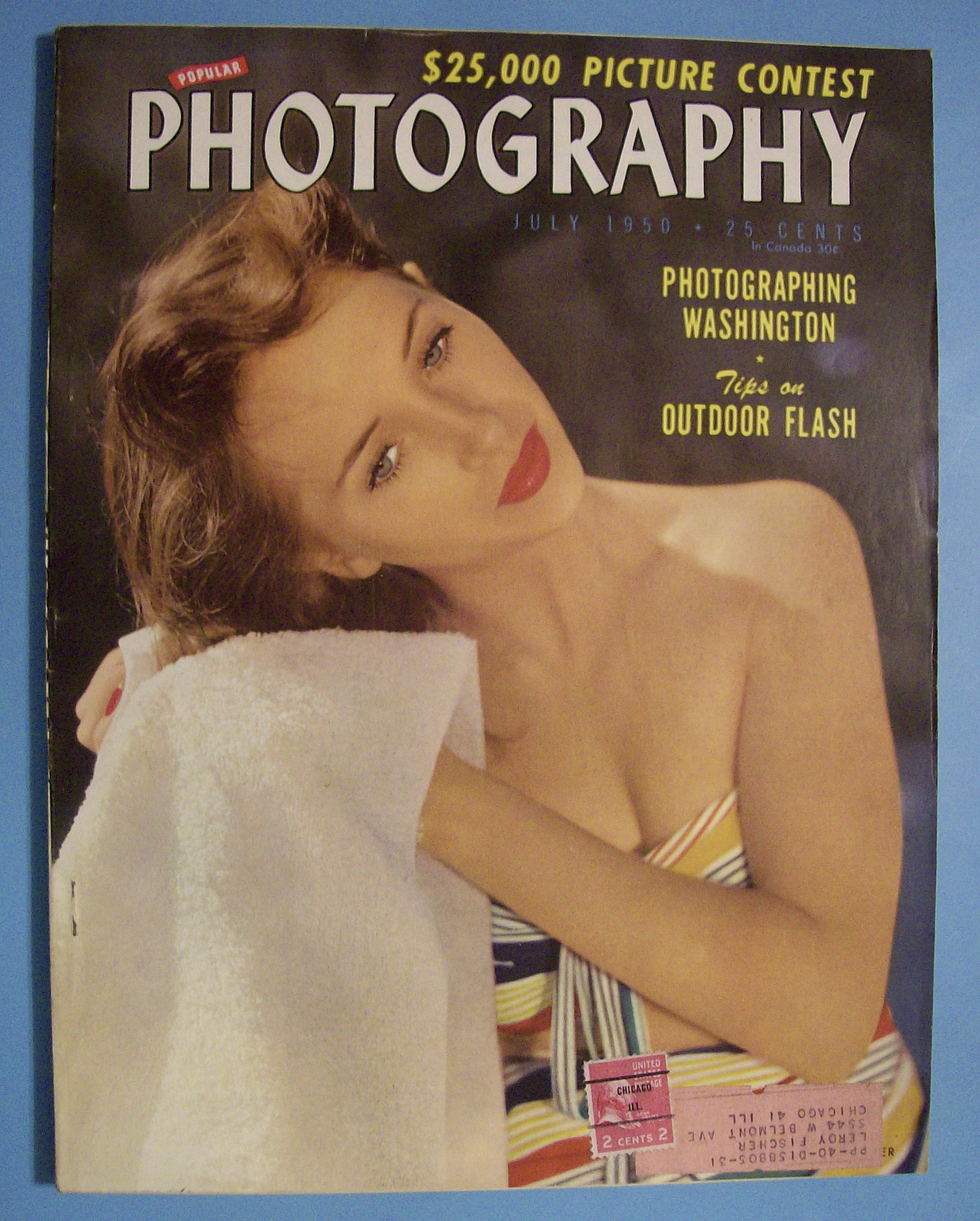 Popular Photography Magazine - July 1950