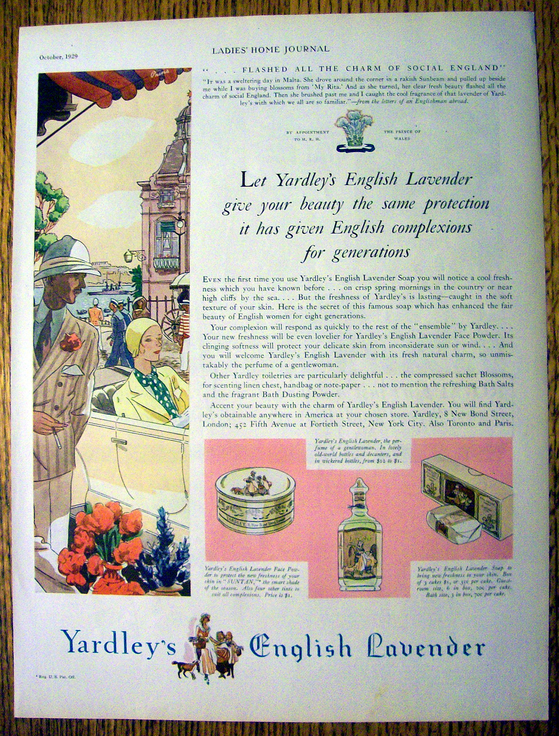 1929 Yardley's English Lavender