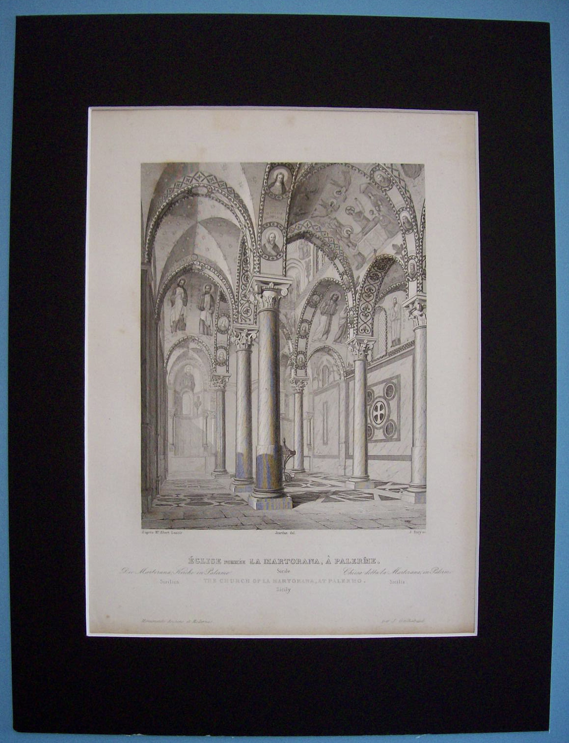 Eglise Nommee La Martorana, A Palerme