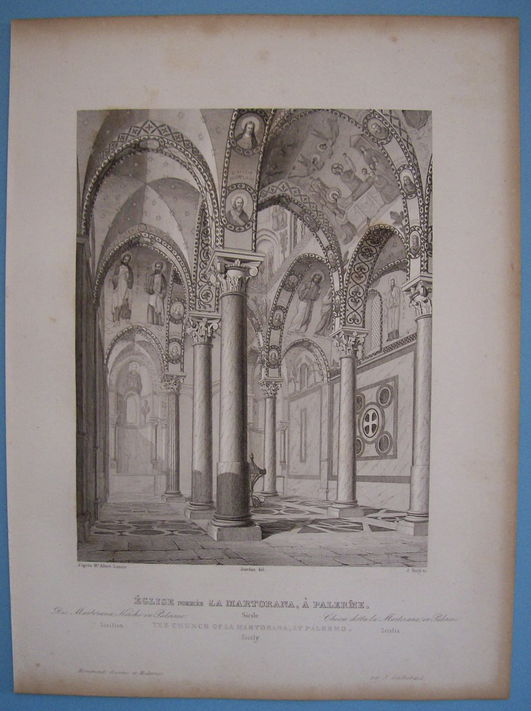 Eglise Nommee La Martorana, A Palerme