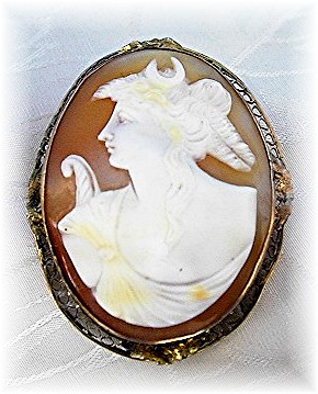 Beautiful Antique Handcarved Cameo