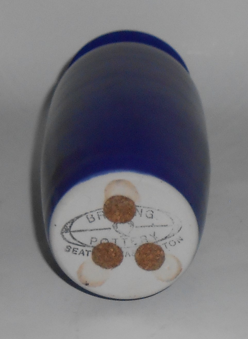 Bruning Studio Pottery Seattle Cobalt 6'' Vase