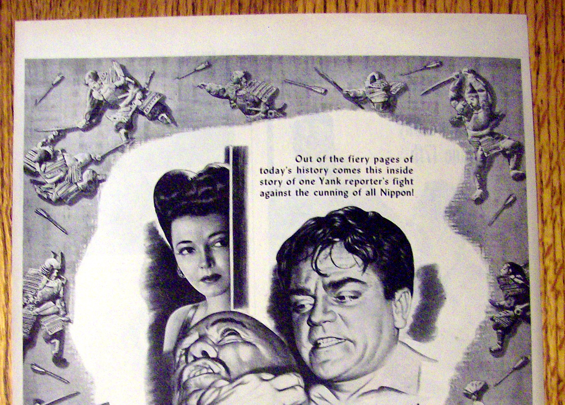 1945 Blood on the Sun with James Cagney & Sylvia Sydney