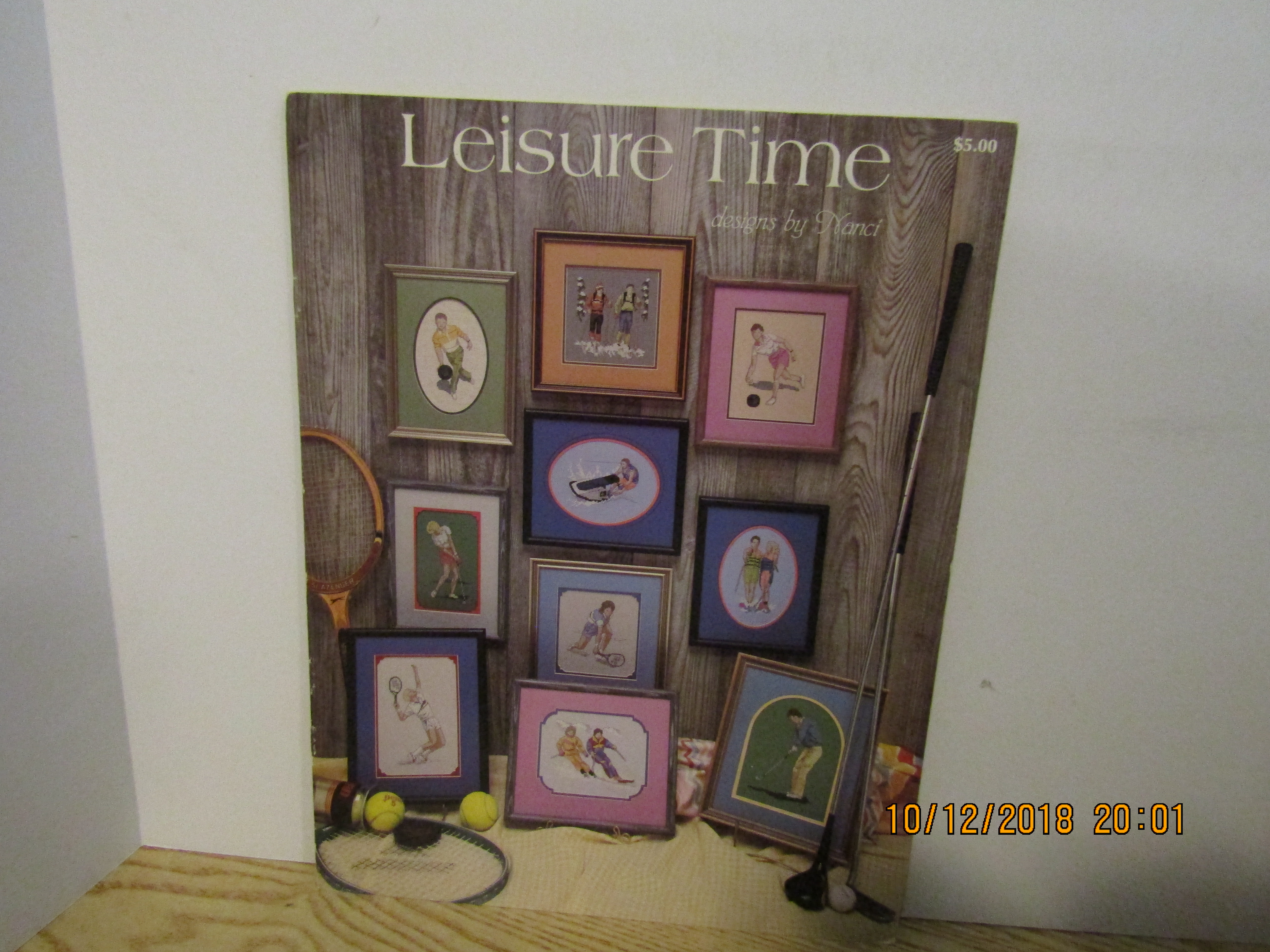 Nanci Cross Stitch Craft Book Leisure Time #8