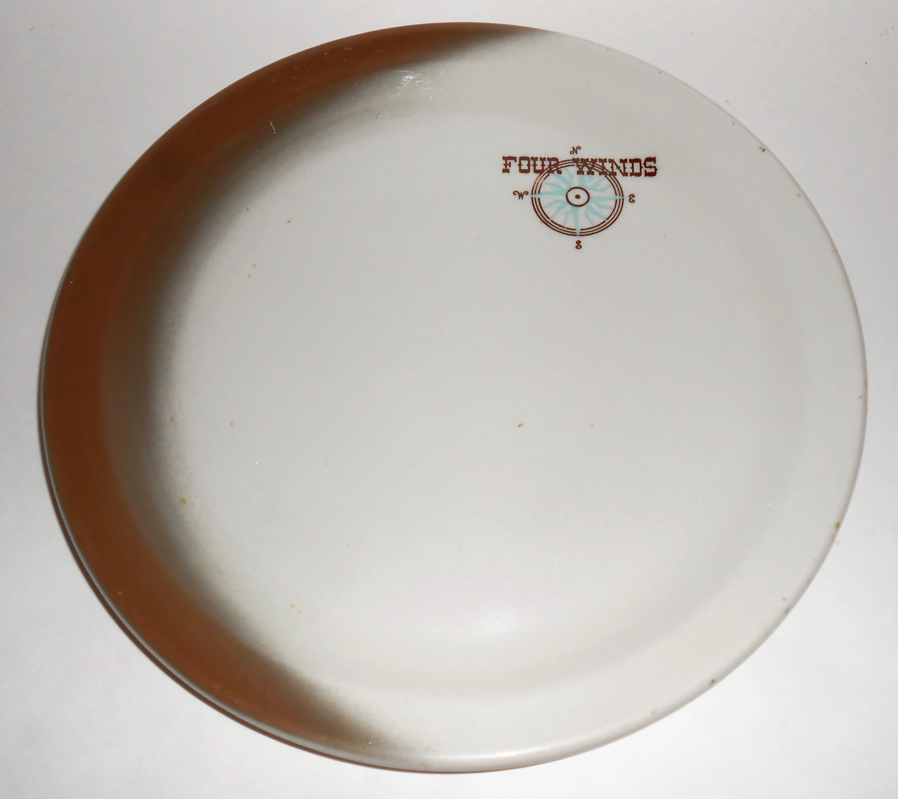 Wallace China Restaurant/Casino Four Winds 11in Plate!