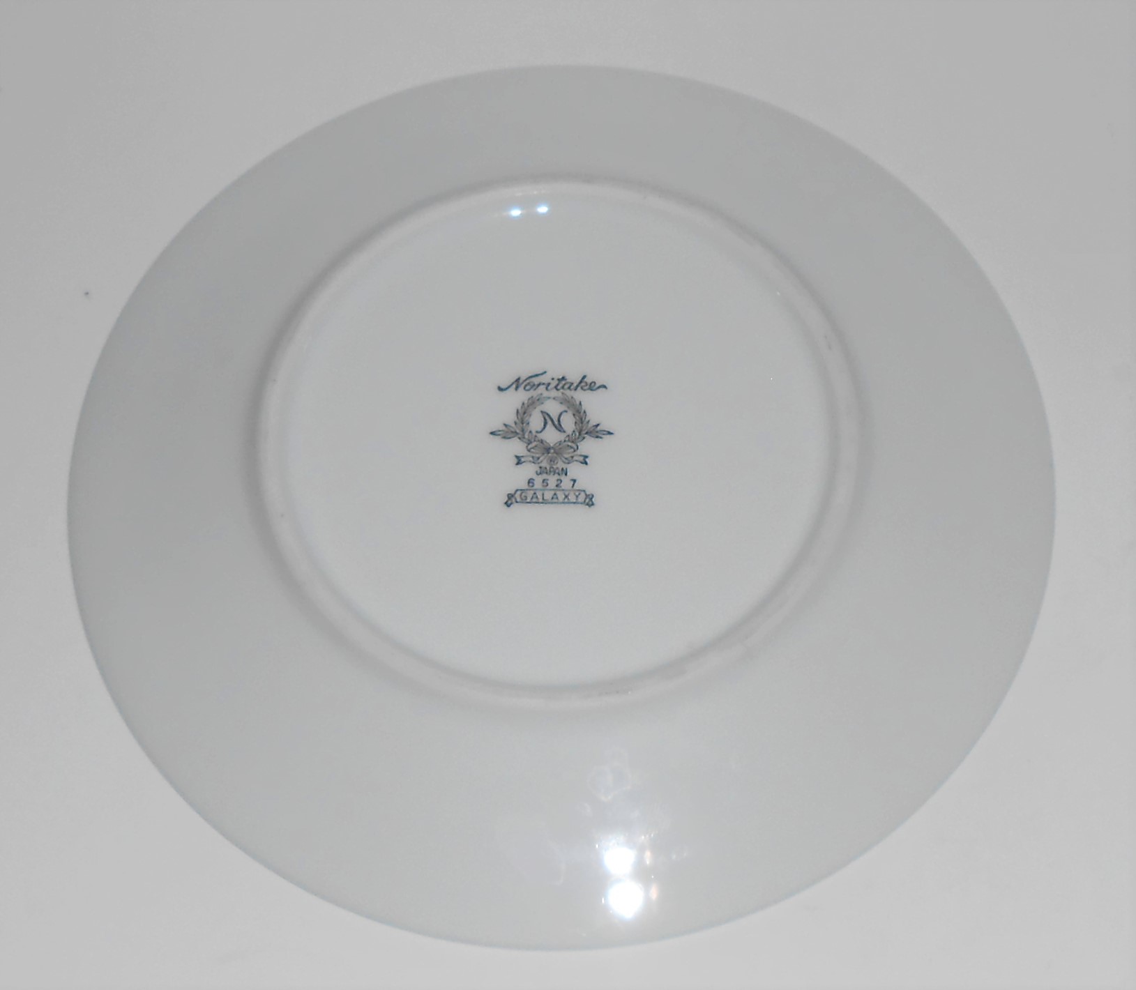 Noritake Porcelain China 6527 Galaxy Platinum Bread Pl