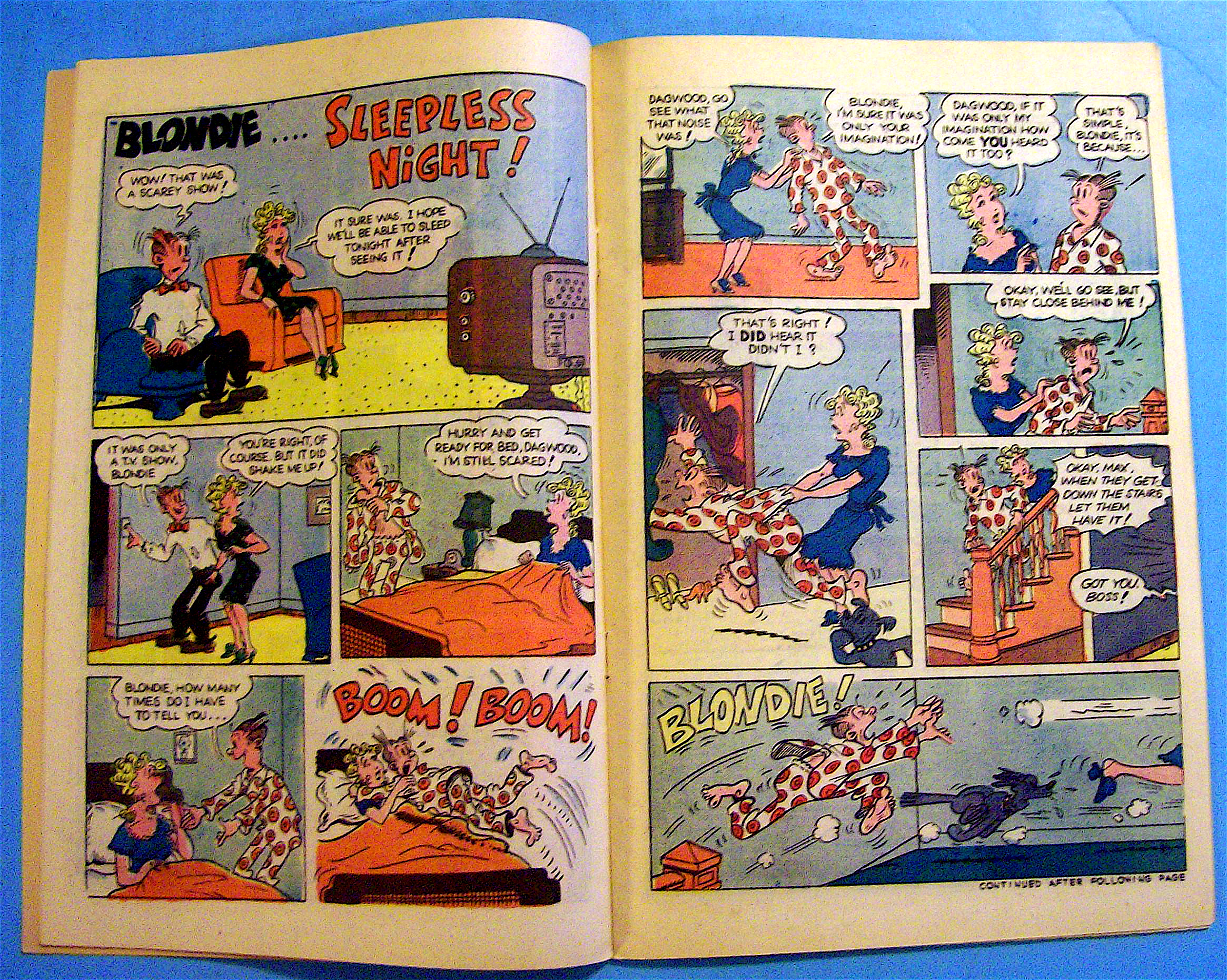 Blondie Comic #177 February 1968 Rest Assured