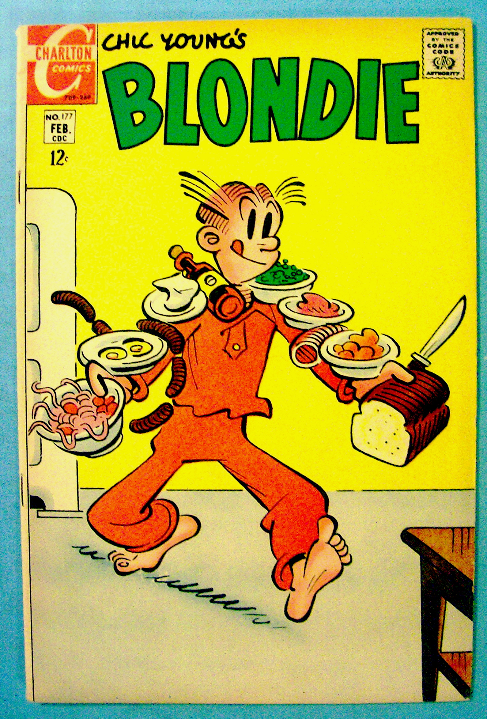 Blondie Comic #177 February 1968 Rest Assured