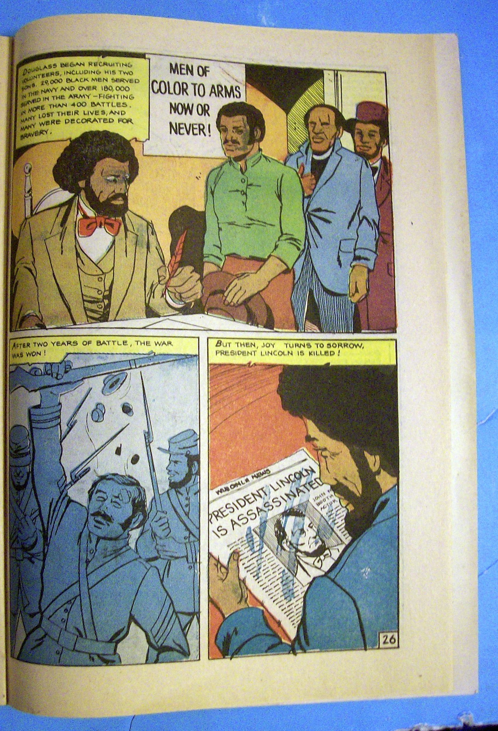 Golden Legacy Comic 1970 Frederick Douglas (Part Two)
