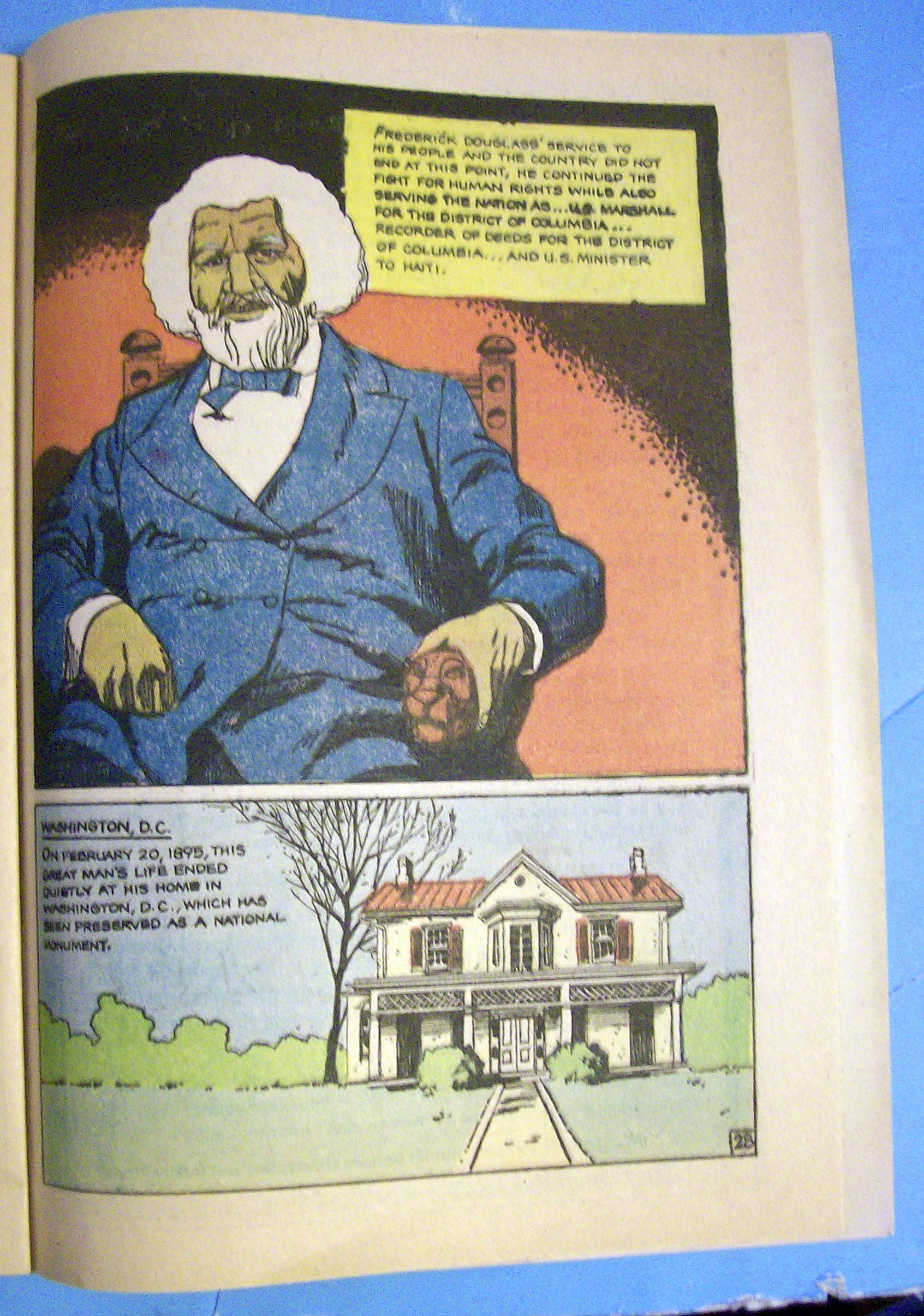 Golden Legacy Comic 1970 Frederick Douglas (Part Two)
