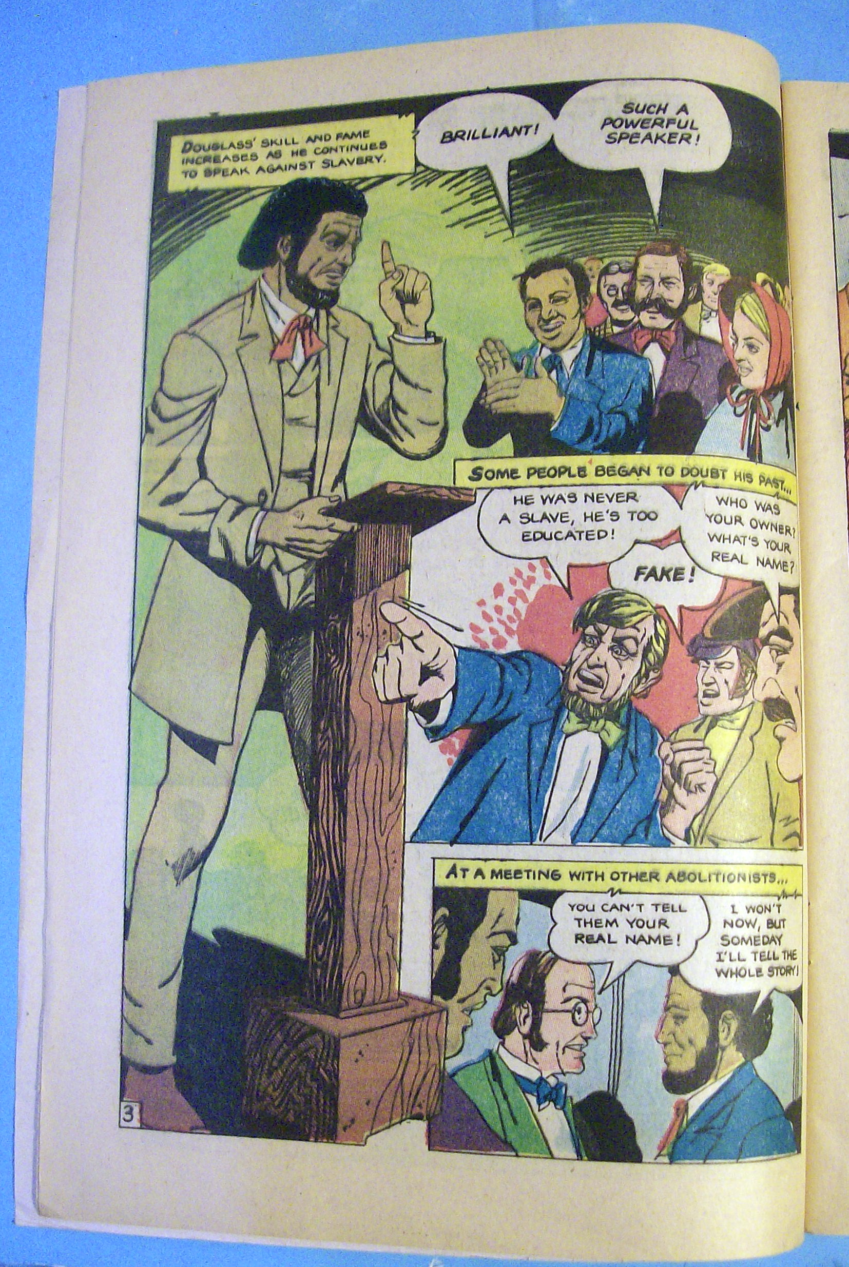 Golden Legacy Comic 1970 Frederick Douglas (Part Two)