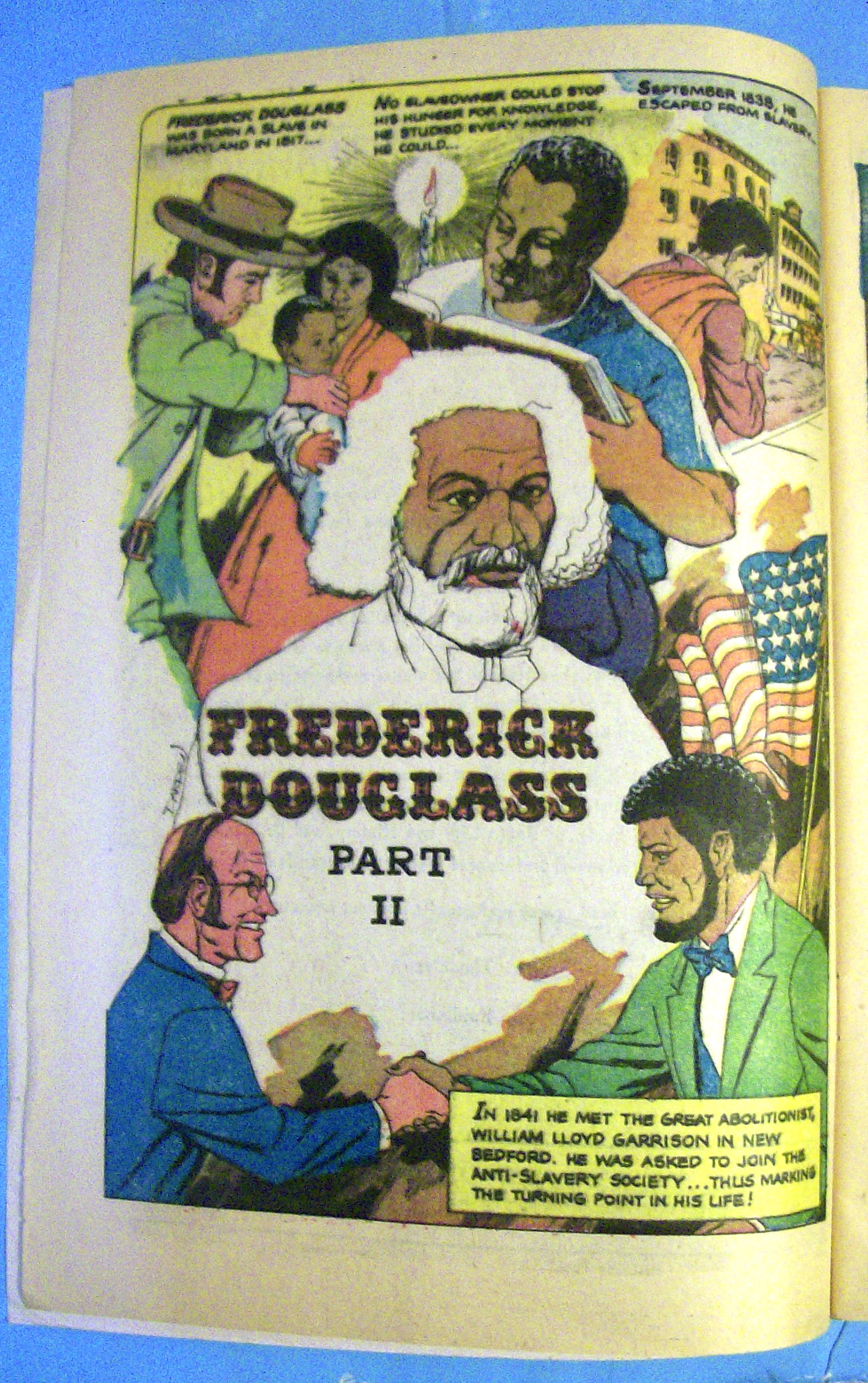 Golden Legacy Comic 1970 Frederick Douglas (Part Two)
