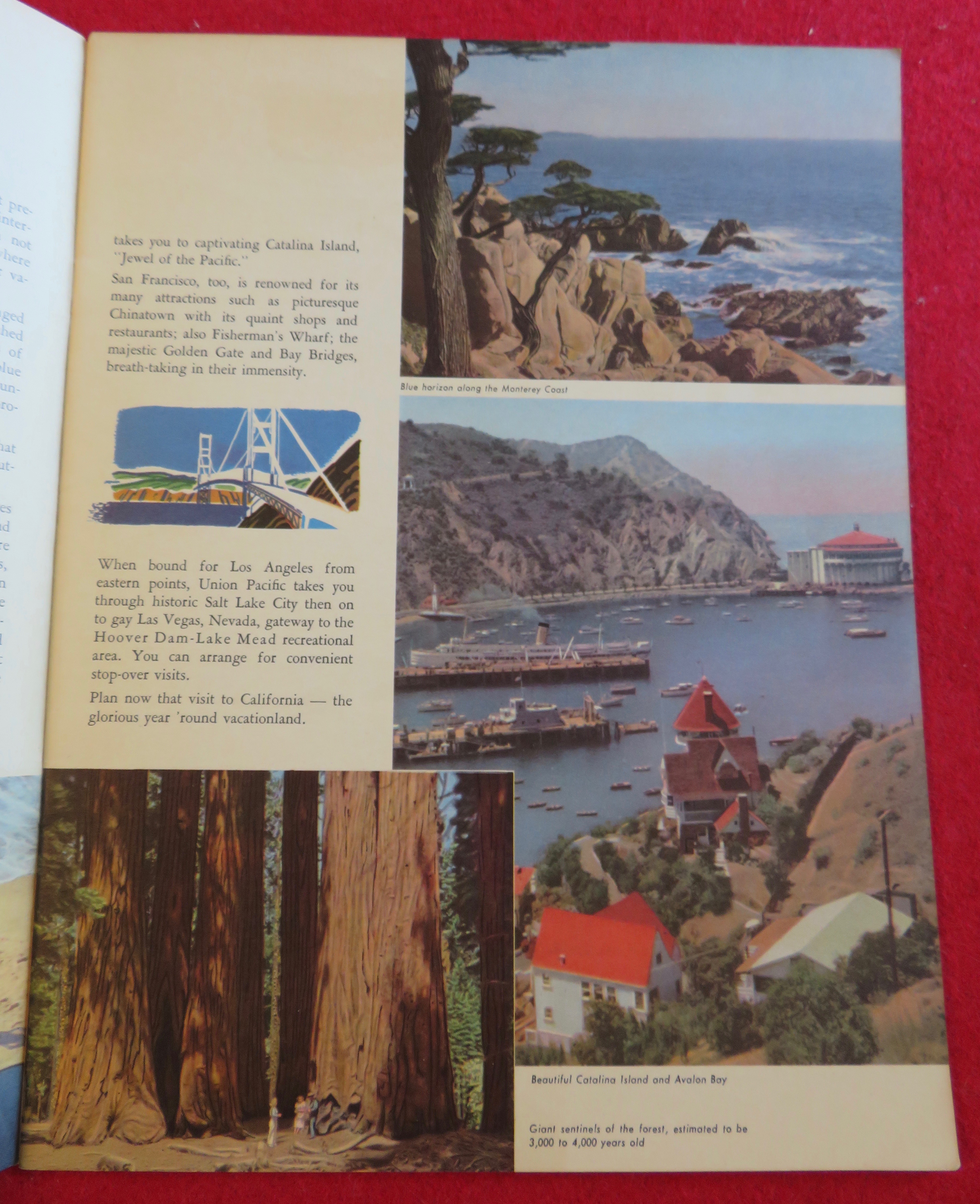 Scenic Vacation Regions Magazine 1952 Union Pacific