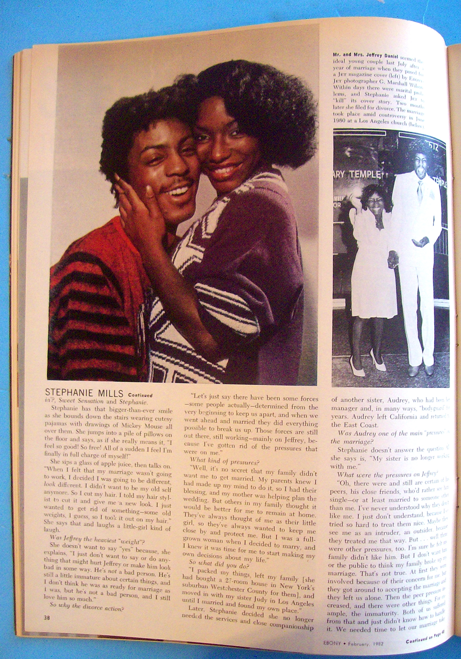 Ebony Magazine-February 1982-Stephanie Mills