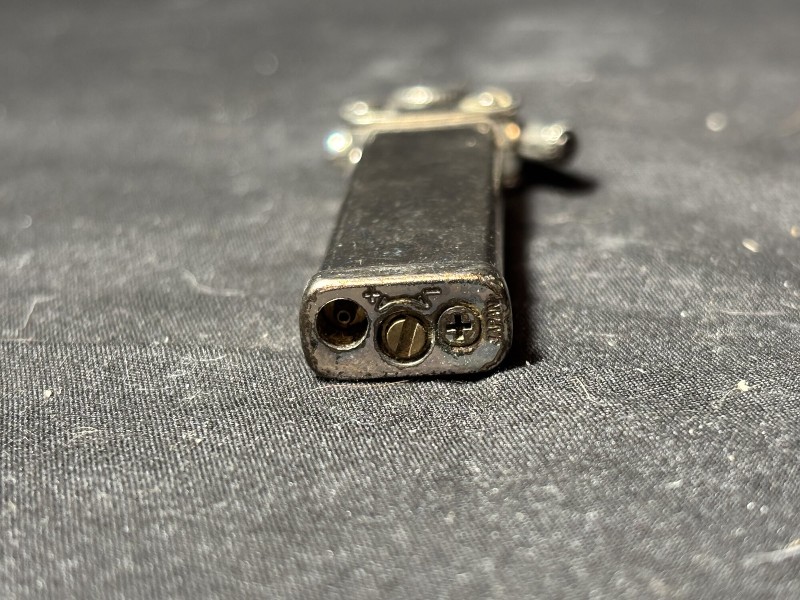 Dorex Automatic Pocket Lighter Squeeze Trigger Mechanical Mid Century