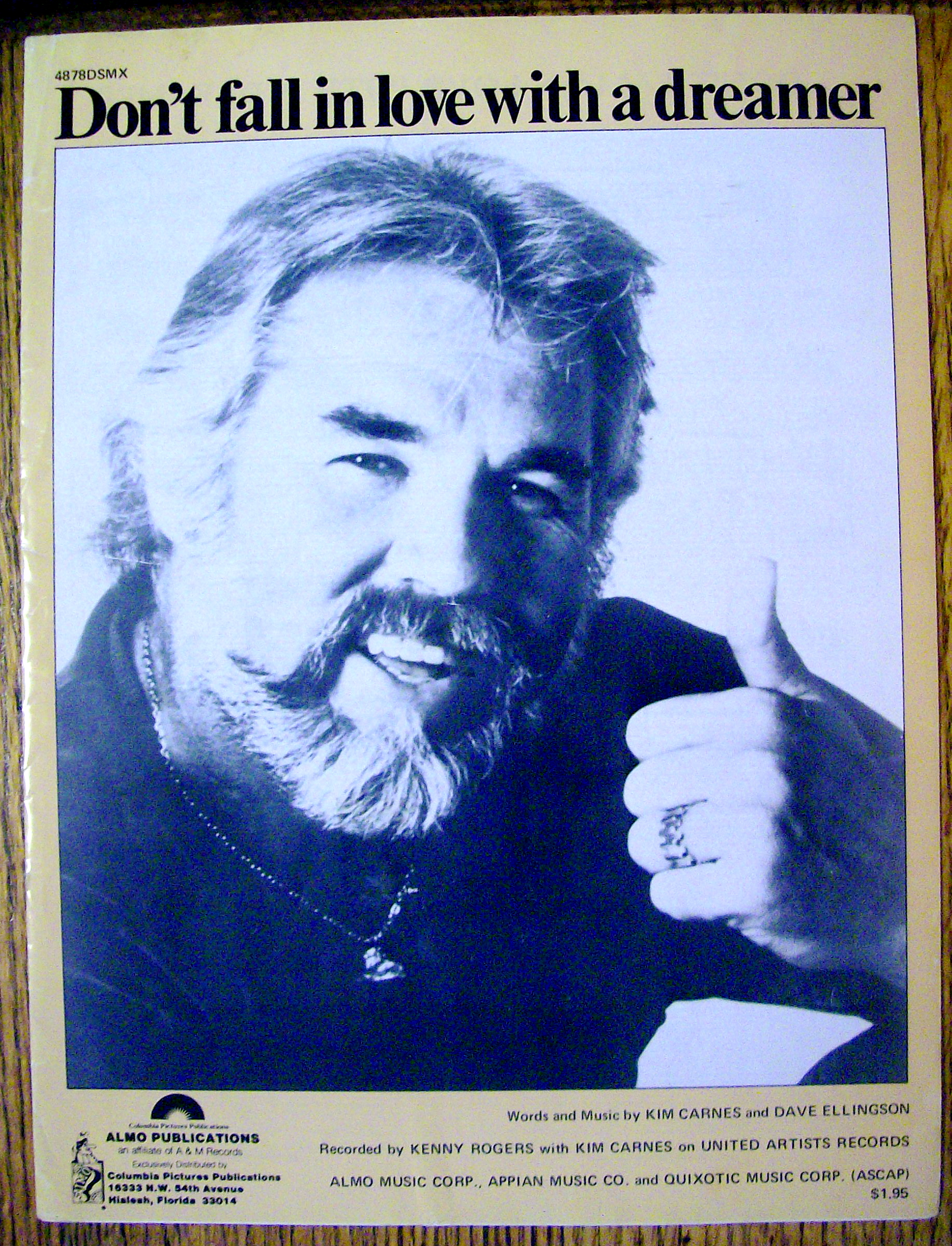 1980 Dont Fall In Love WIth A Dreamer (Kenny Rogers)