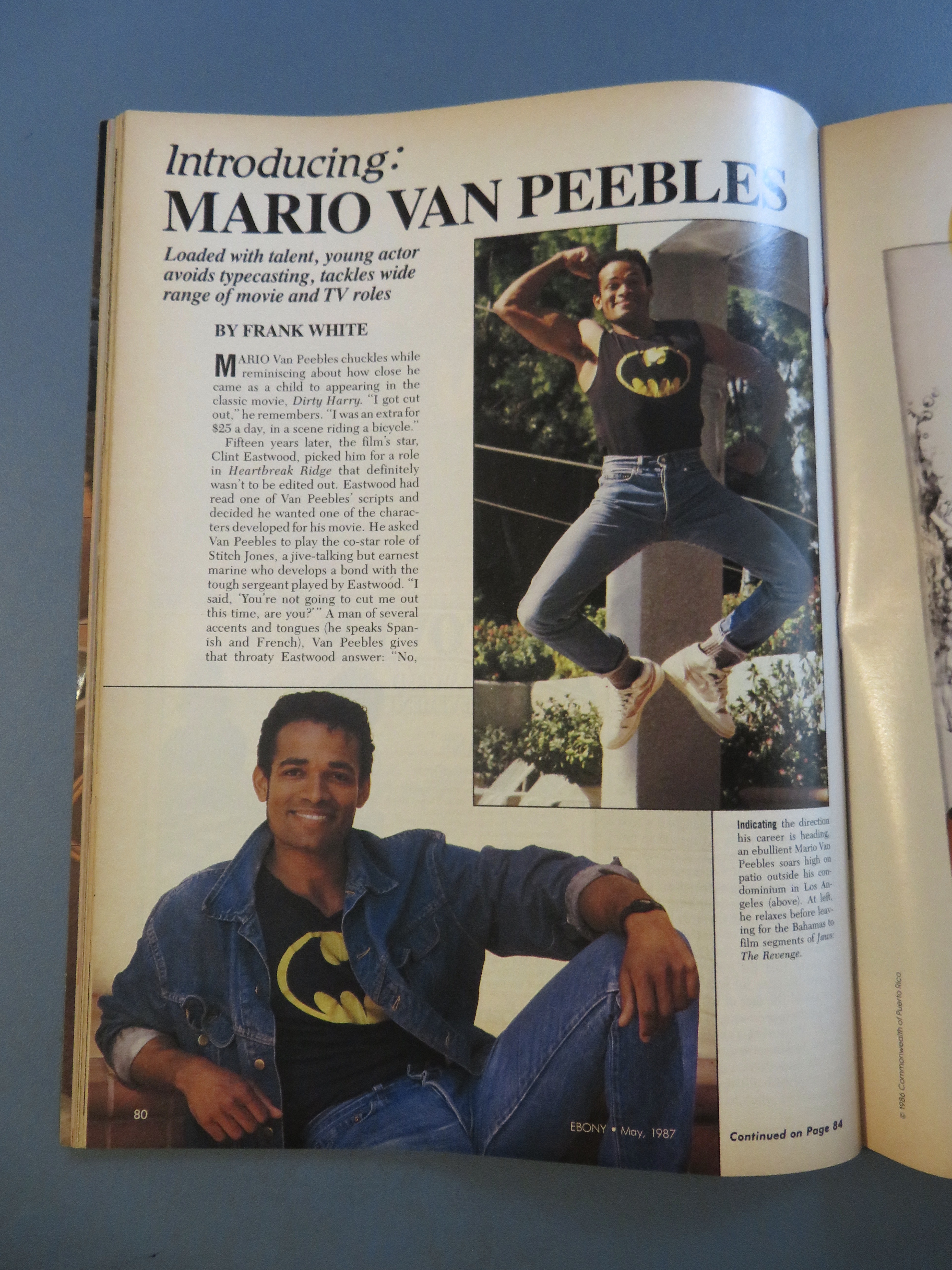 Ebony Magazine May 1987 Phylicia & Ahmad Rashad