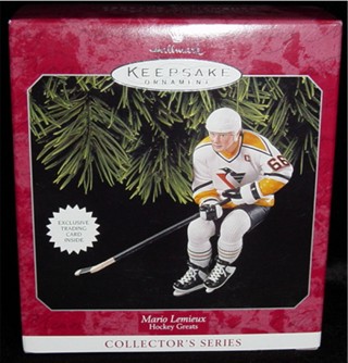 Mario Lemieux Hockey Hallmark Ornament