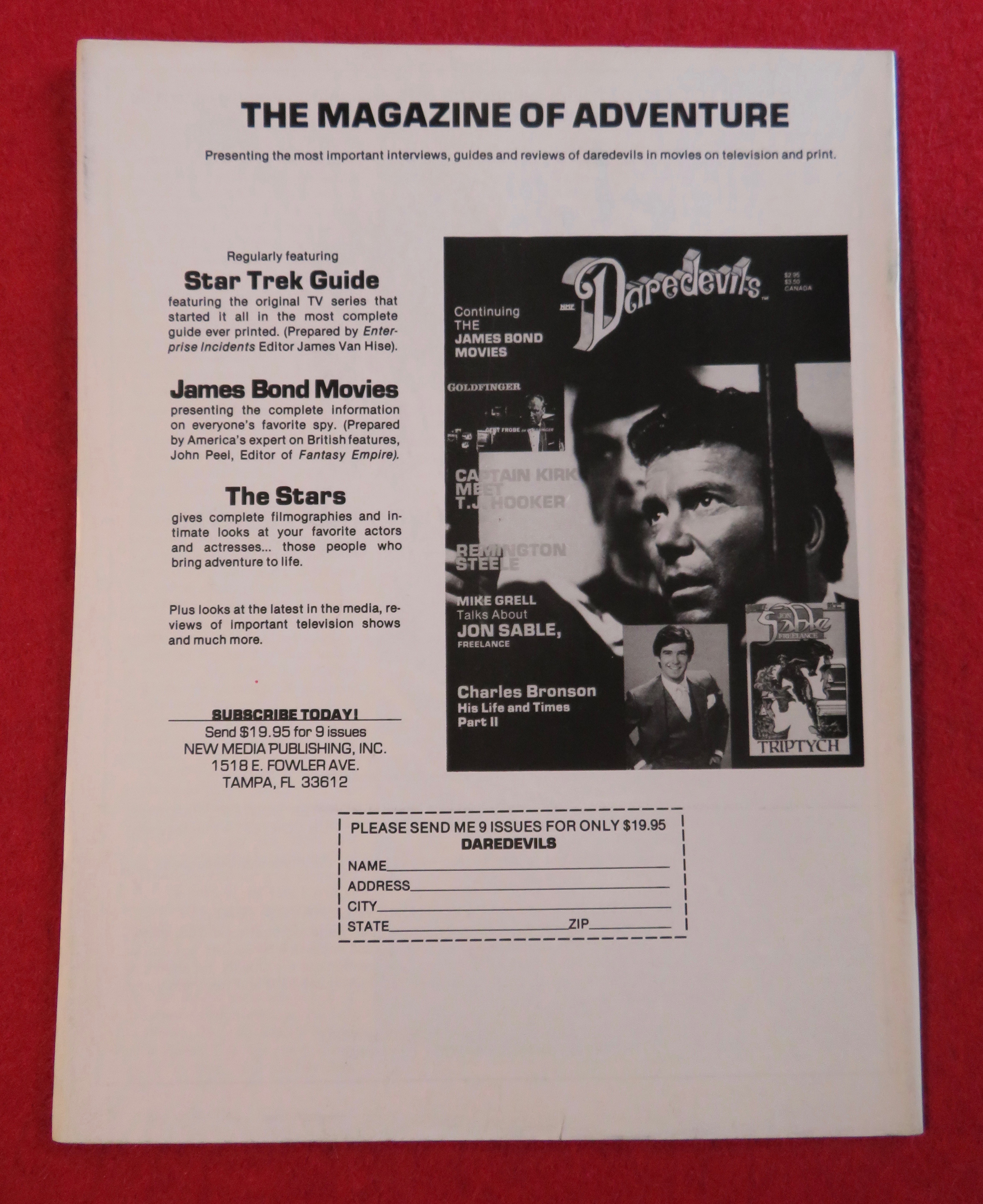 Fantasy Empire Magazine July 1984 Mary Poppins