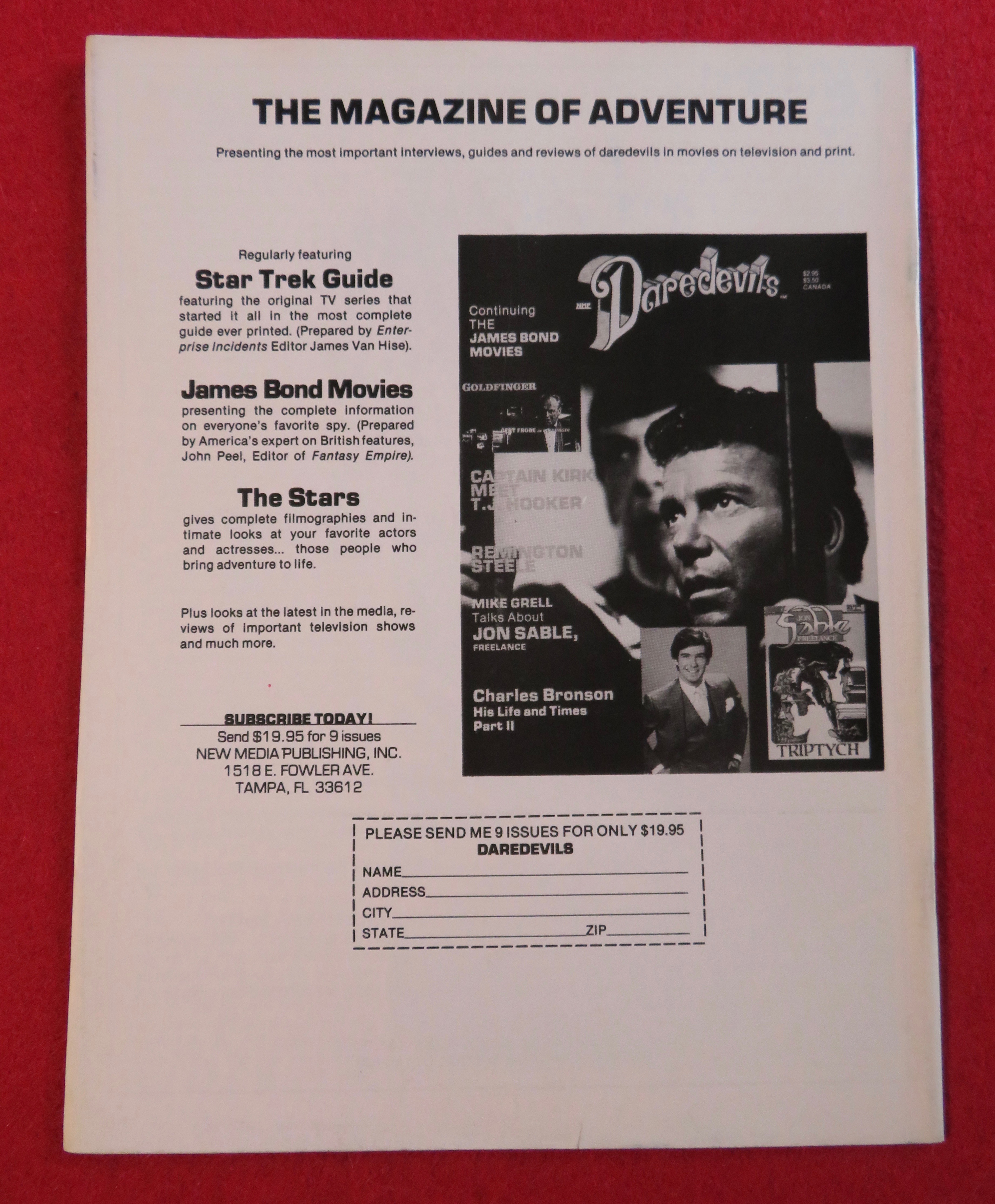 Fantasy Empire Magazine July 1984 Mary Poppins