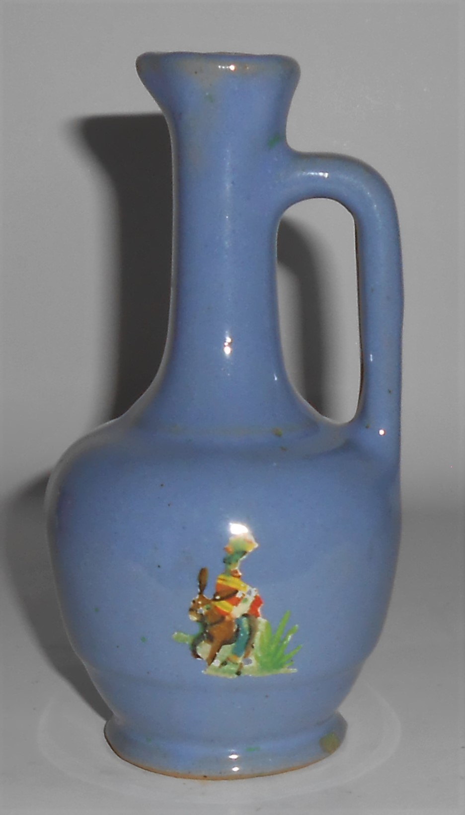 Zanesville Stoneware Pottery w/Mexican Scene Perfume