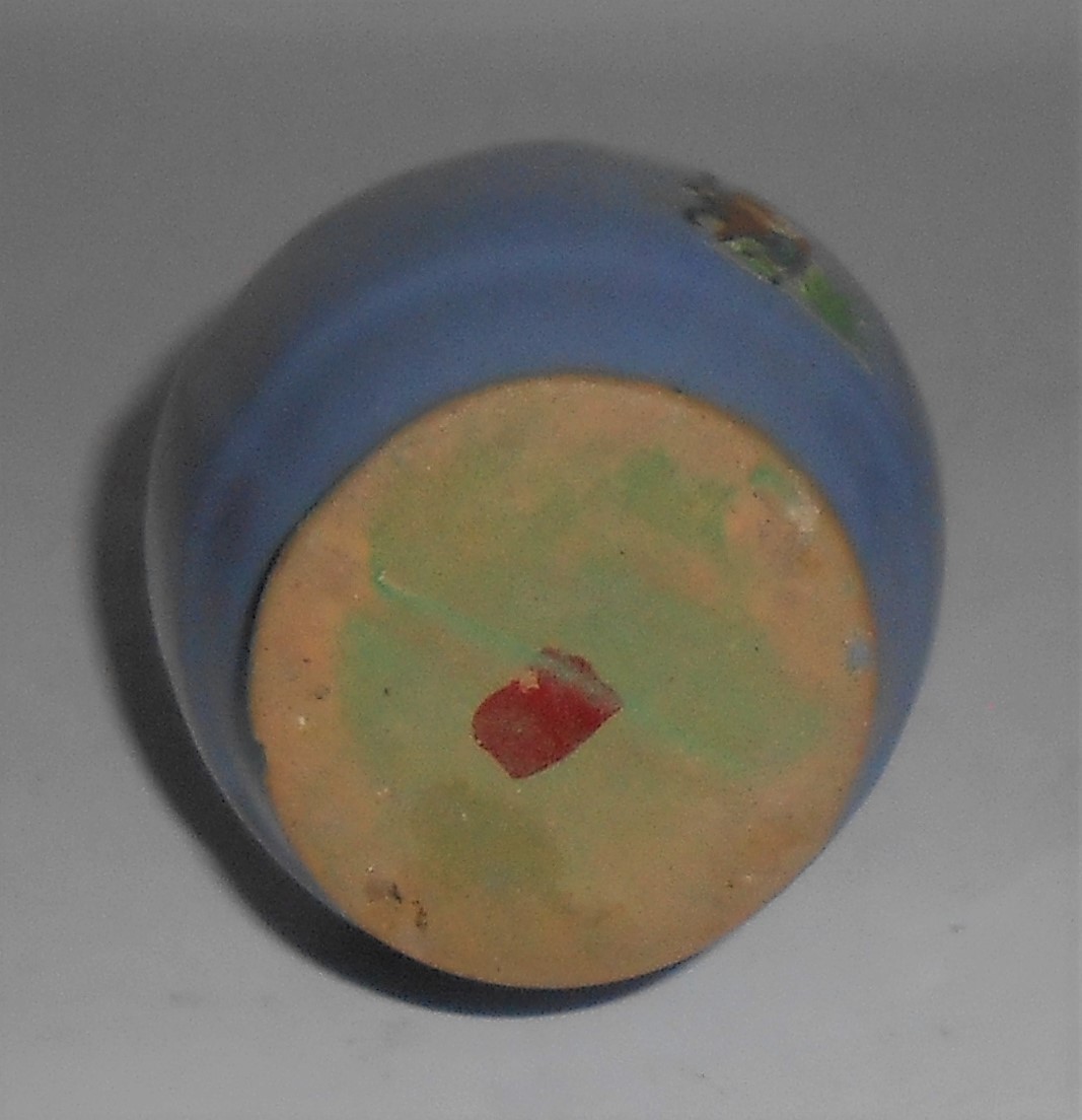 Zanesville Stoneware Pottery w/Mexican Scene Perfume