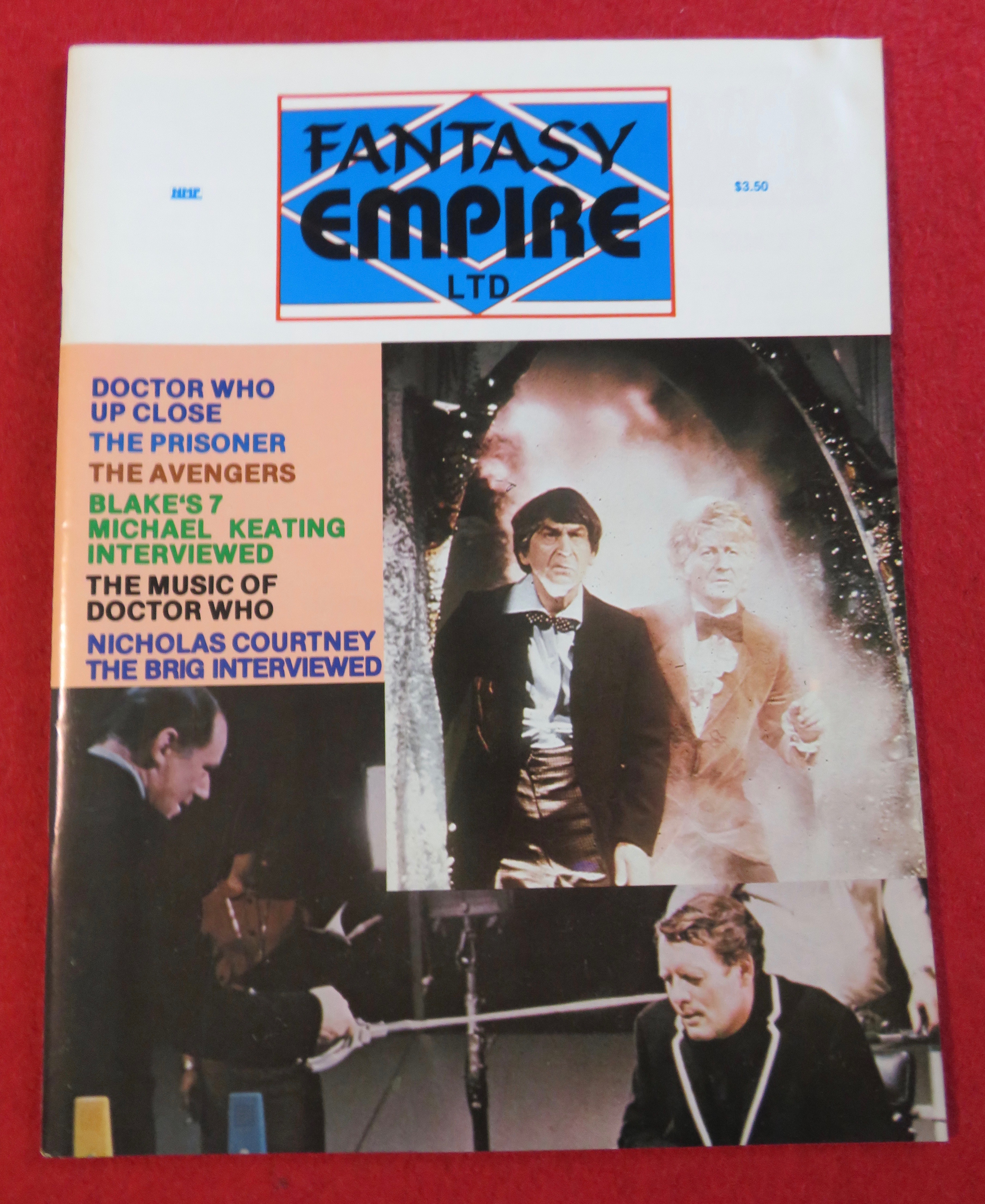 Fantasy Empire Magazine June 1984 Nicholas Courtney
