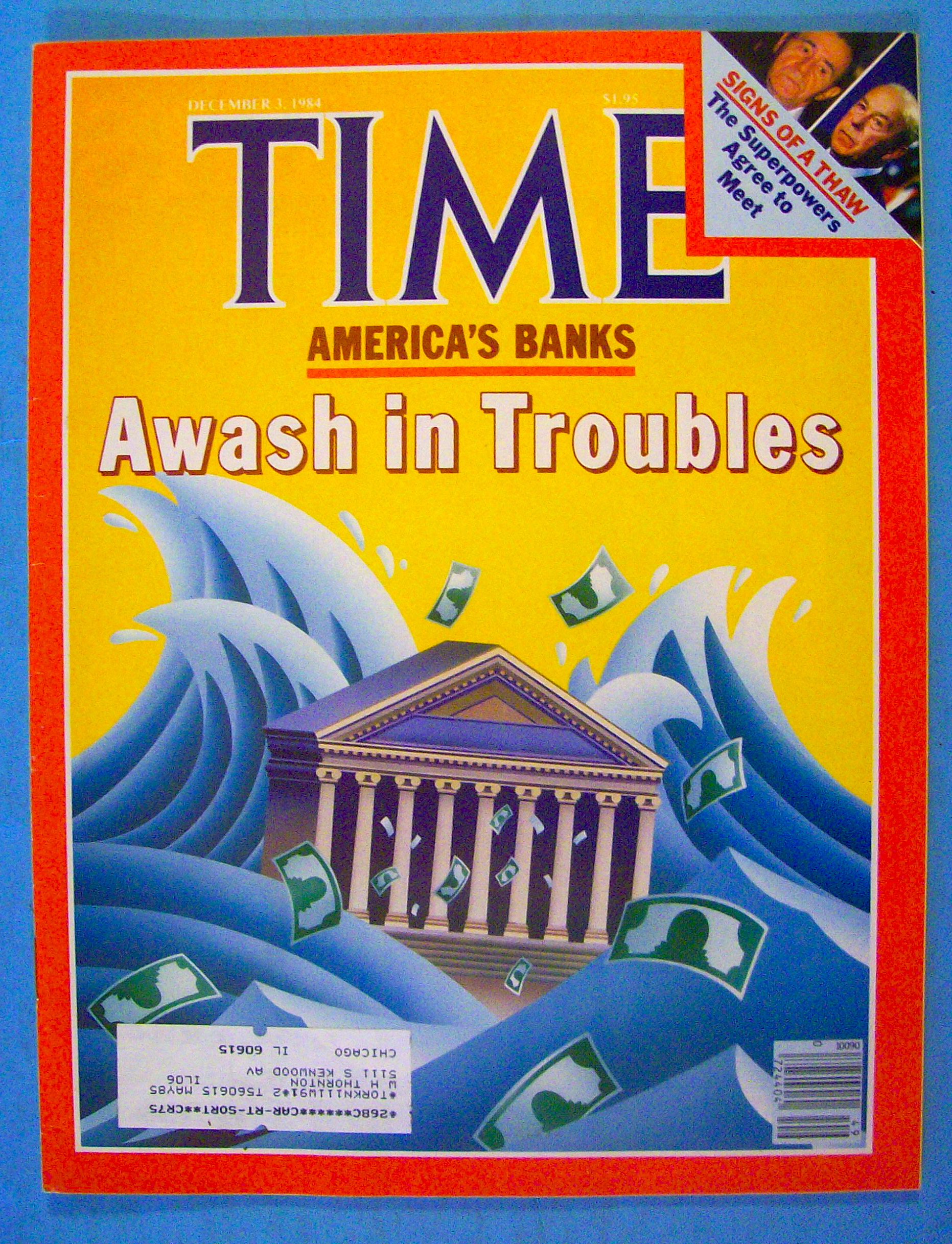 Time Magazine December 3, 1984 America's Banks