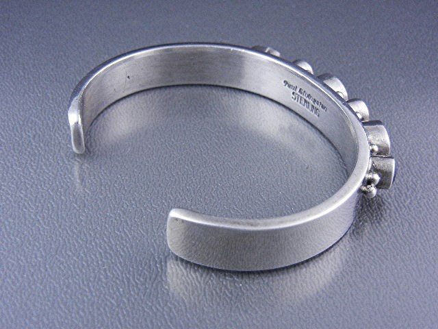 Paul Livingston Sterling Silver Gems Bracelet