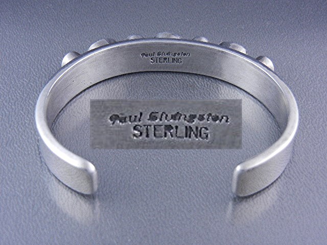 Paul Livingston Sterling Silver Gems Bracelet