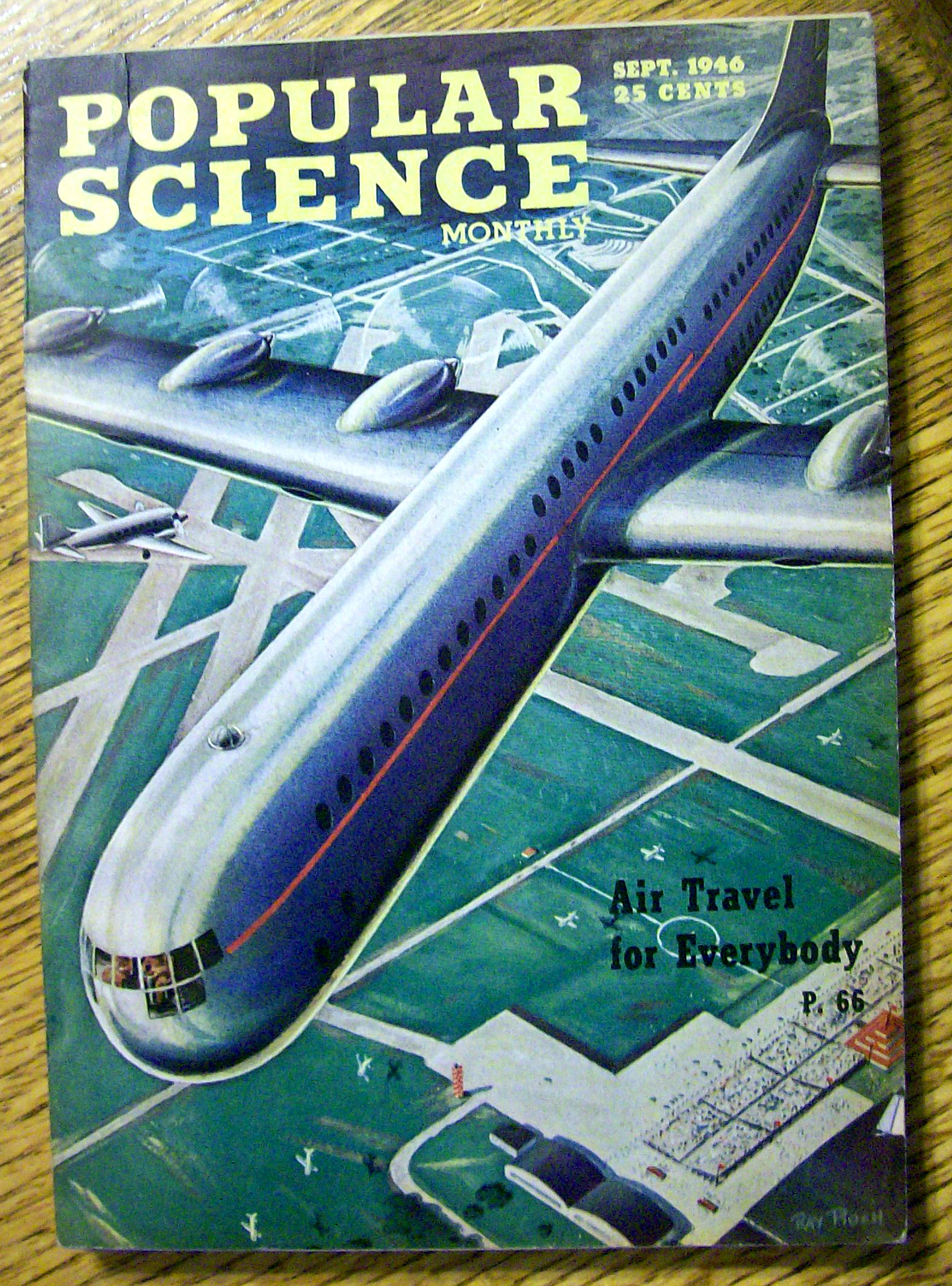 Popular Science September 1946 Air Travel For Everybody