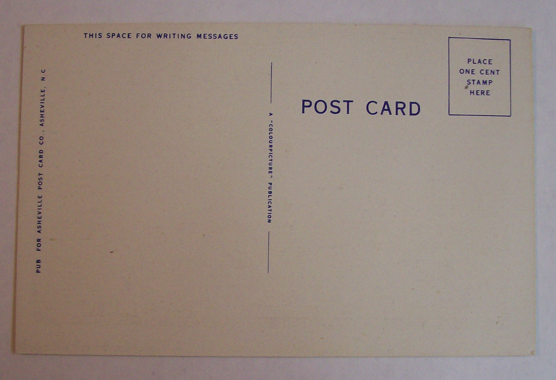 Busy Person's Correspondence Postcard