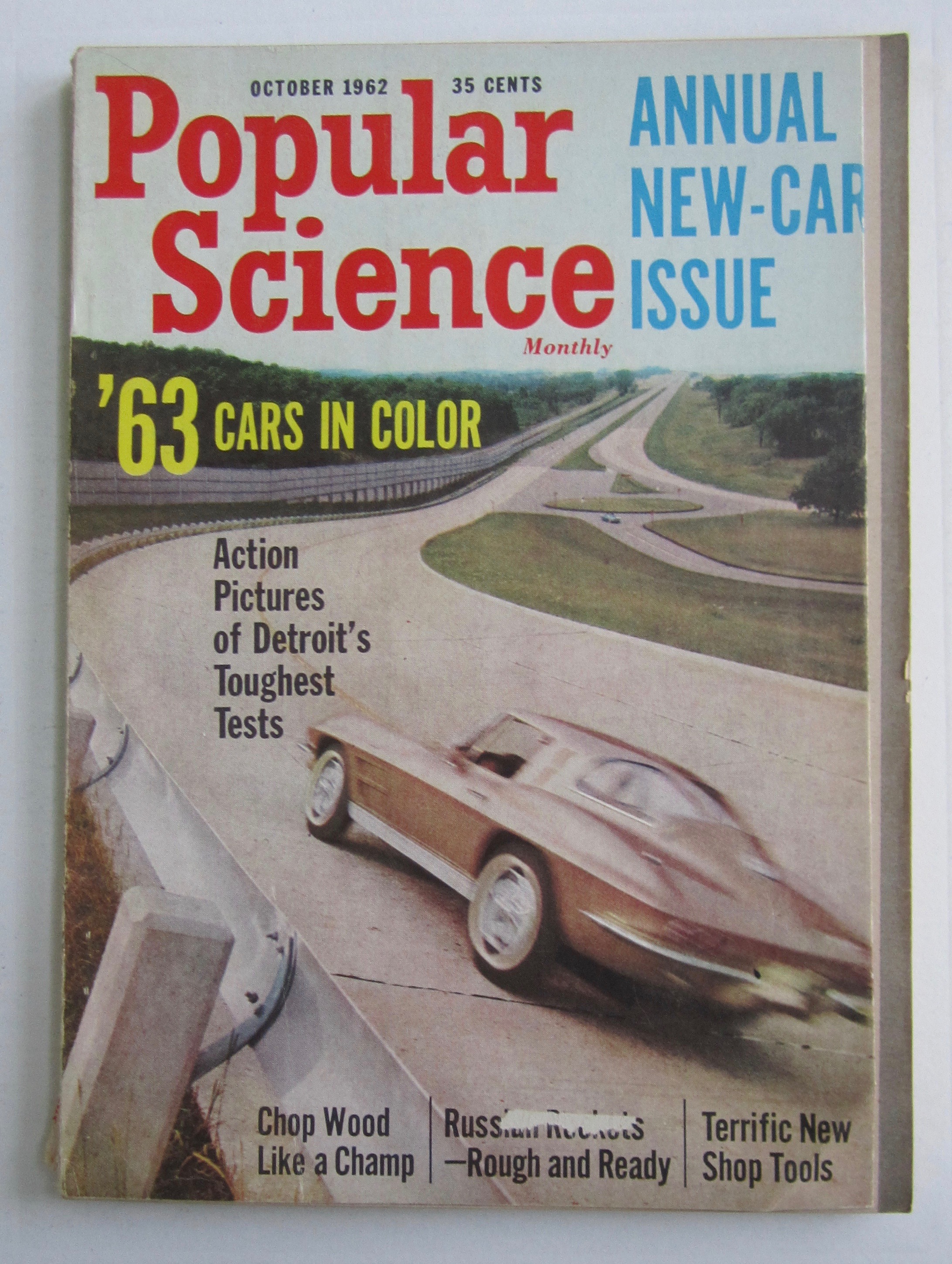 Popular Science Magazine-October 1962-Hydrofoil