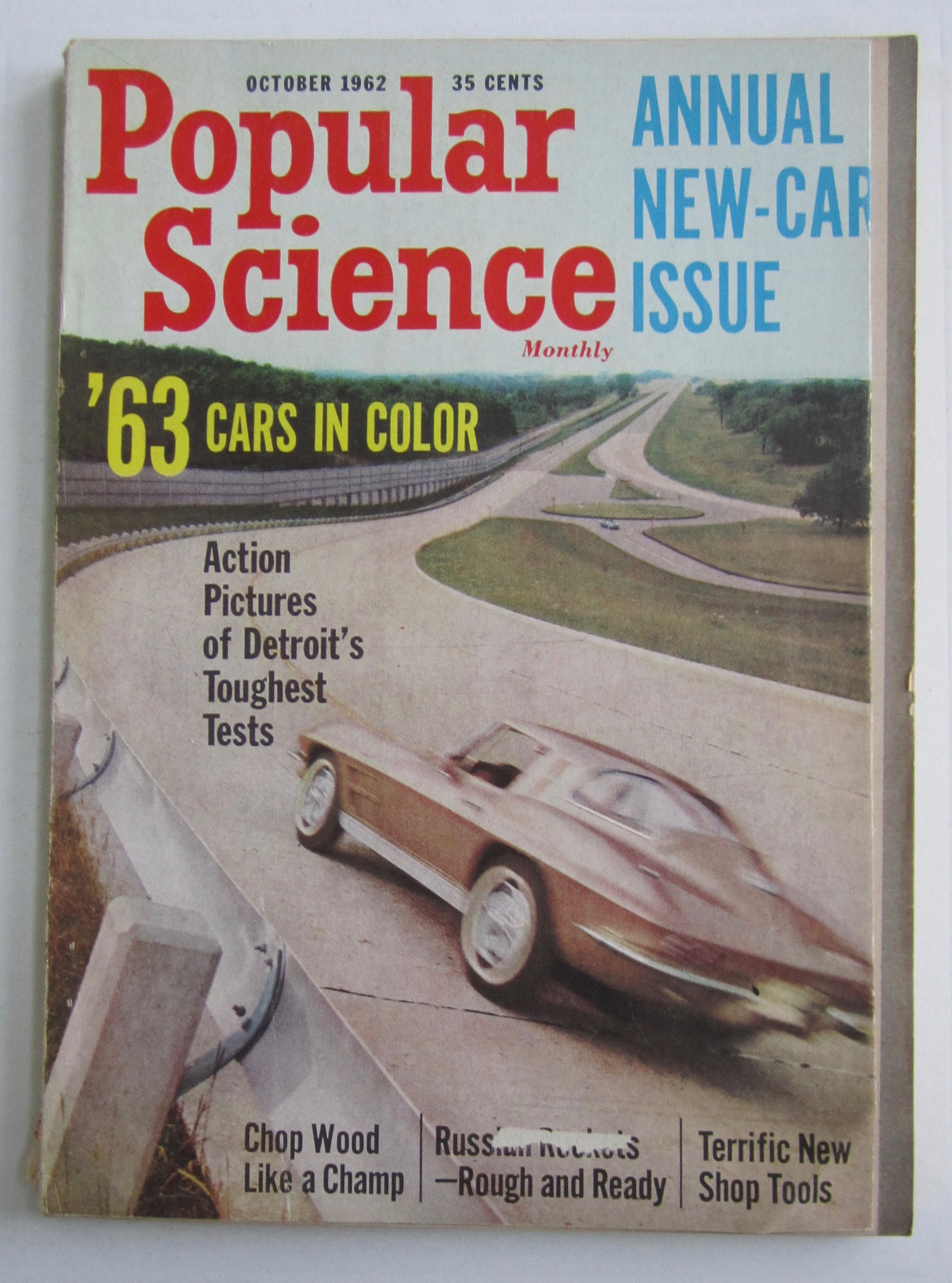 Popular Science Magazine-October 1962-Hydrofoil