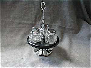 Salt, Pepper, Toothpick Holder Castor